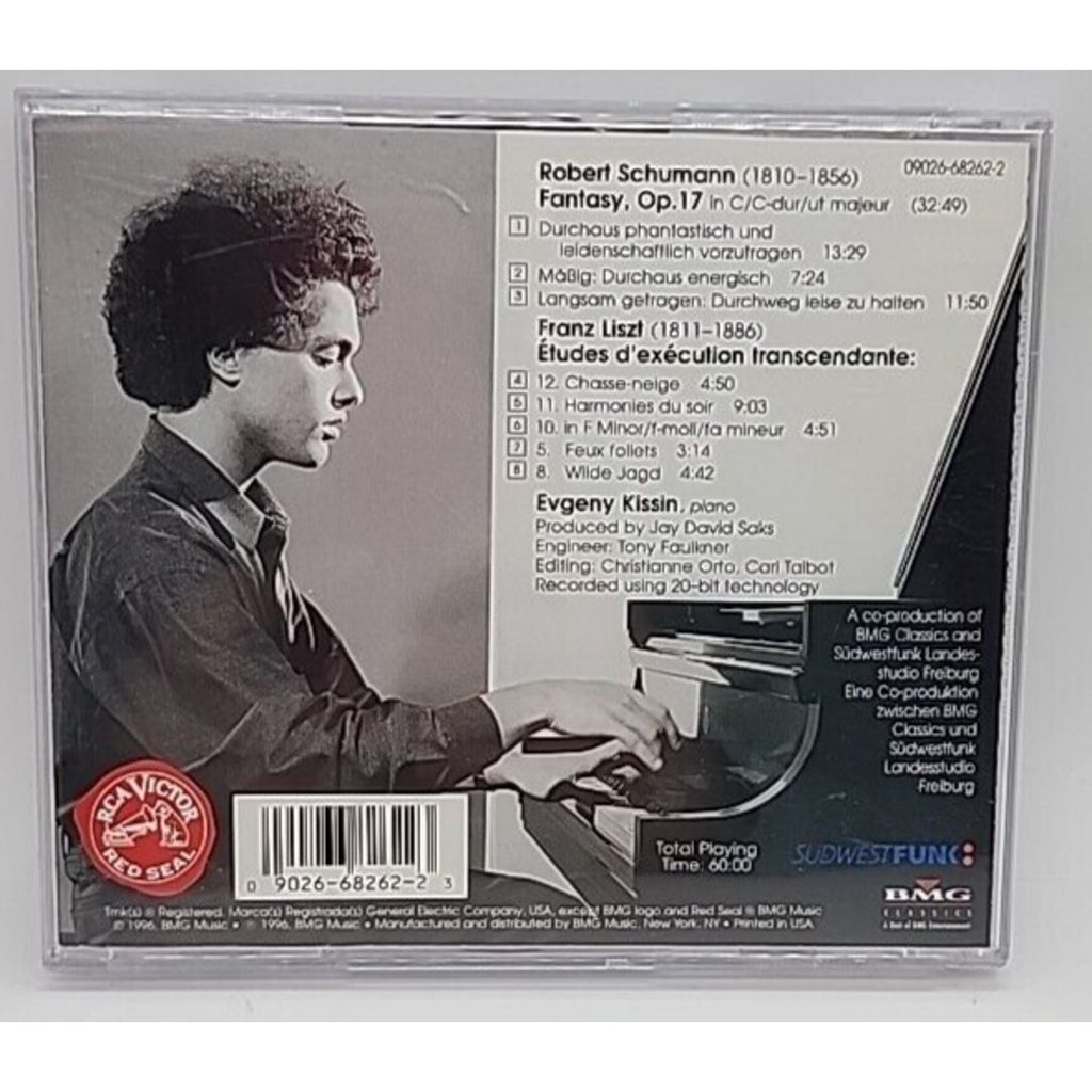 Plays Schumann/Liszt by Evgeny Kissin (CD, 1996)