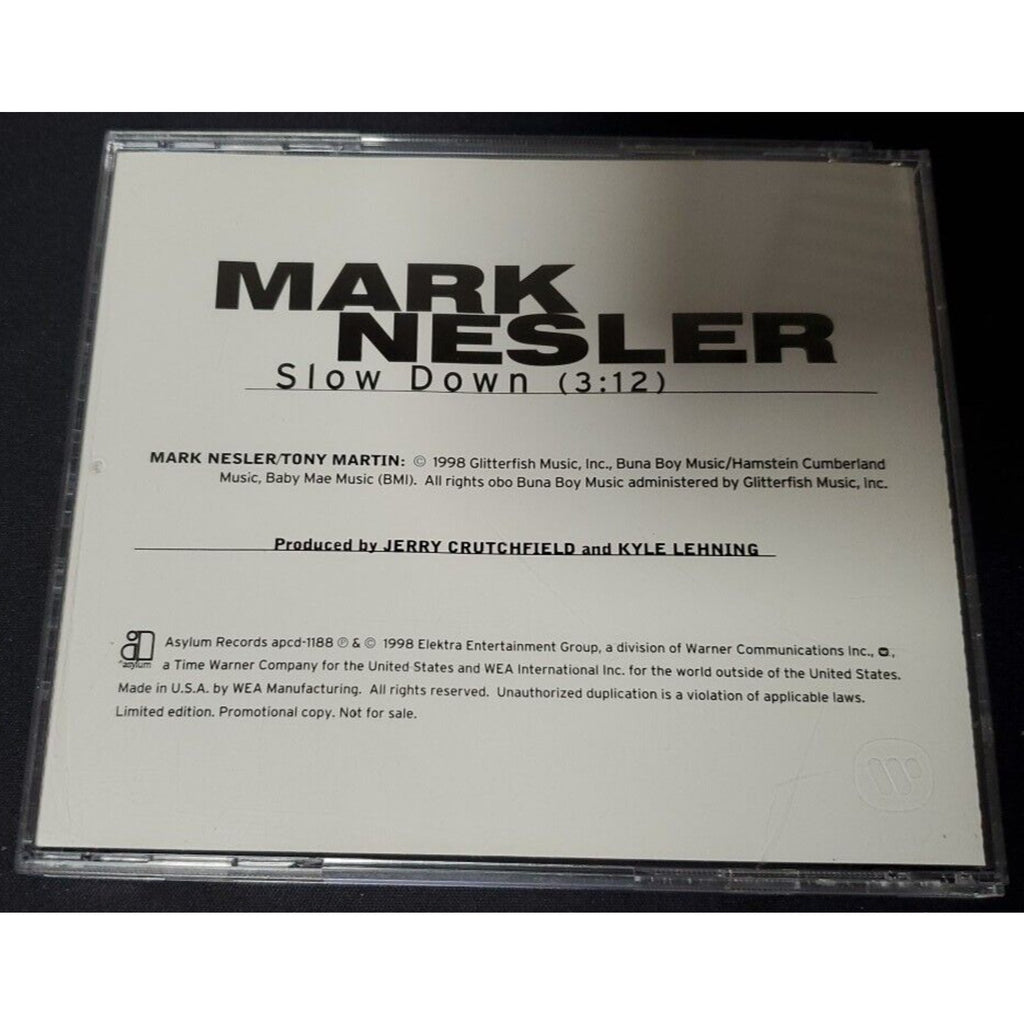 Mark Nesler Slow Down (CD)