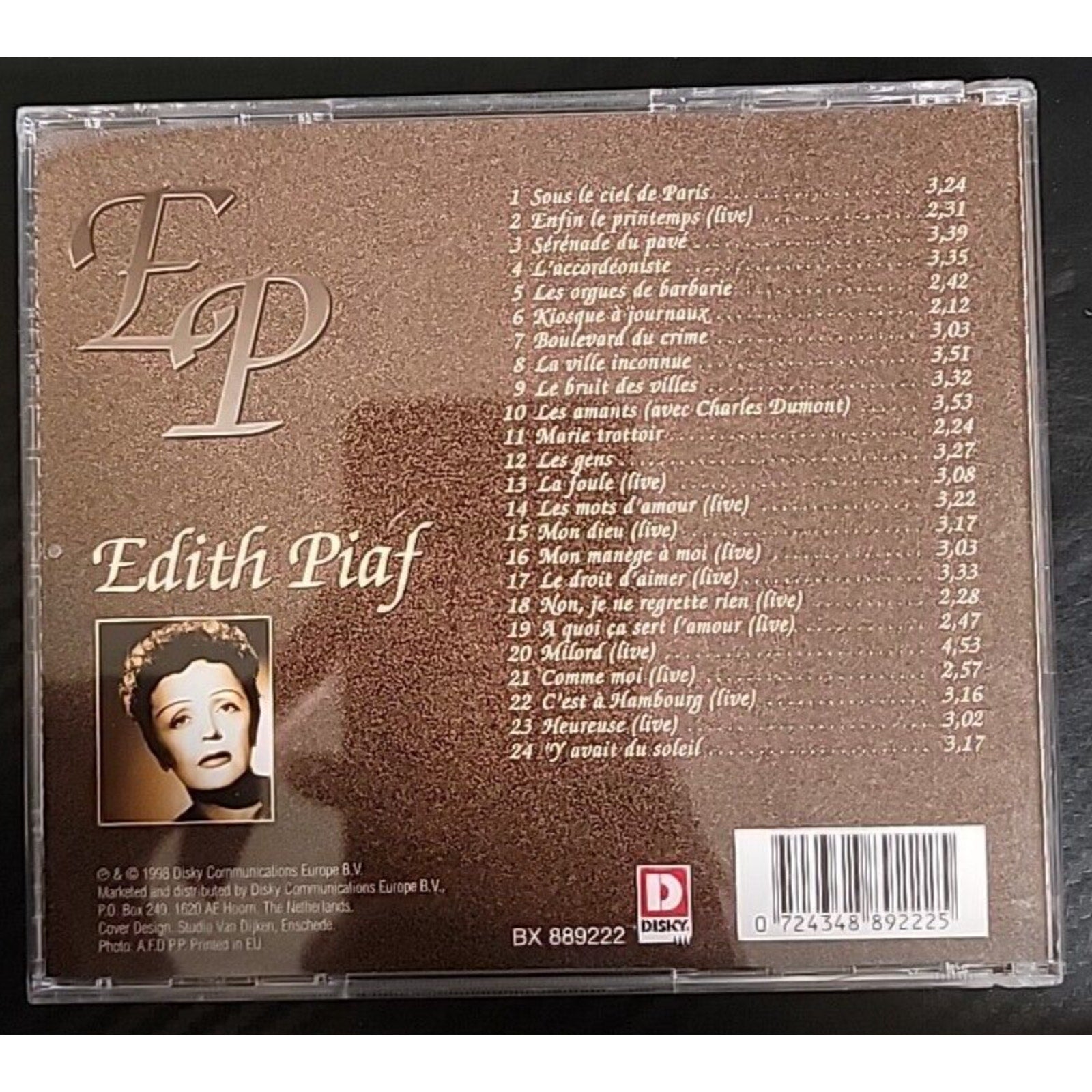 24 Chansons (Digitally Remastered) CD