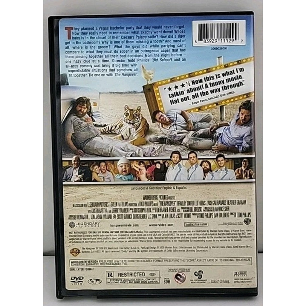 The Hangover DVD Movie