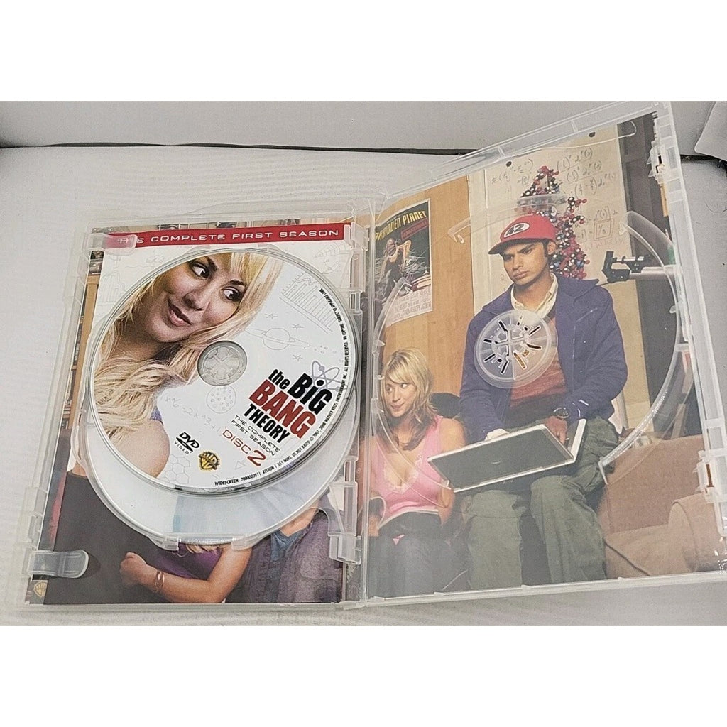 The Big Bang Theory: the Complete First Season (DVD, 2007) Disc 2 And 3 Only