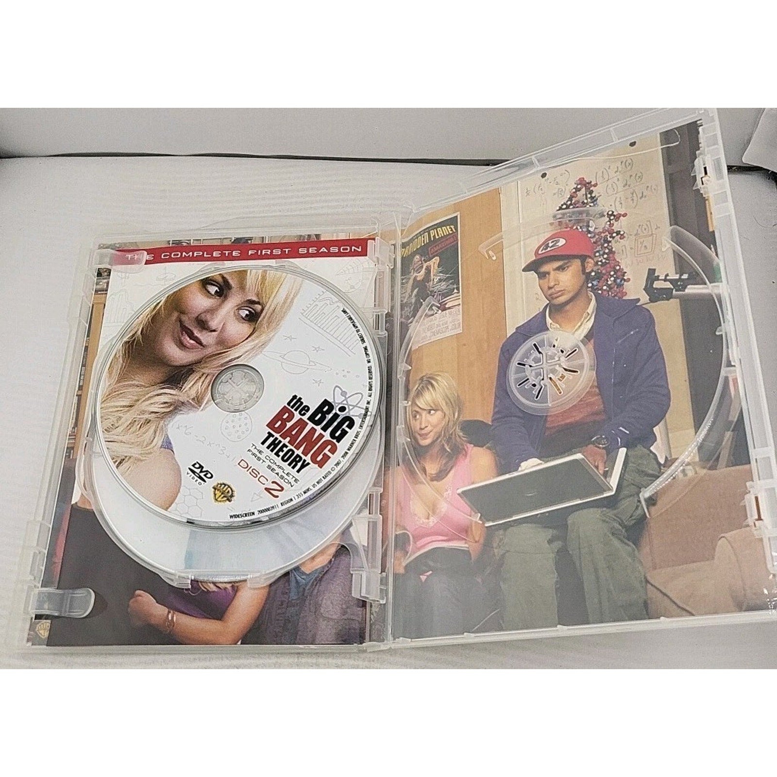 The Big Bang Theory: the Complete First Season (DVD, 2007) Disc 2 And 3 Only