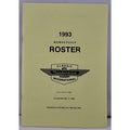 The Classic Thunderbird Membership Roster 1993