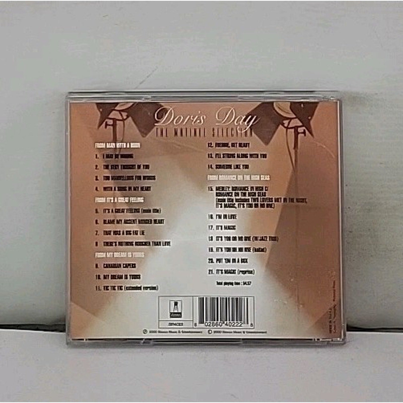 Doris Day - The Matinee Selection CD