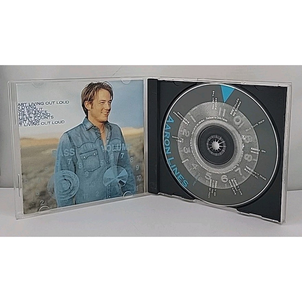 Living Out Loud by Aaron Lines (CD, 2003)