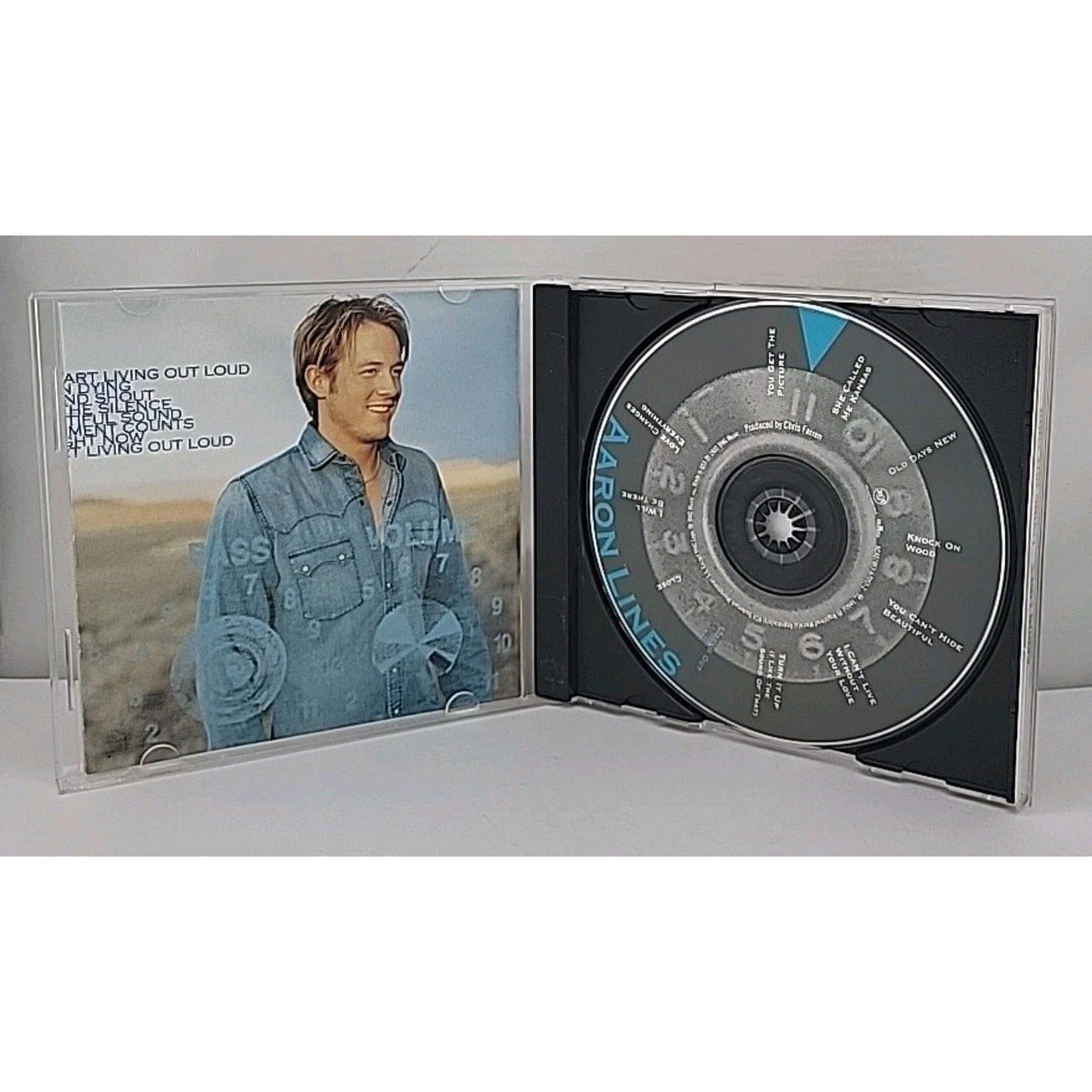 Living Out Loud by Aaron Lines (CD, 2003)