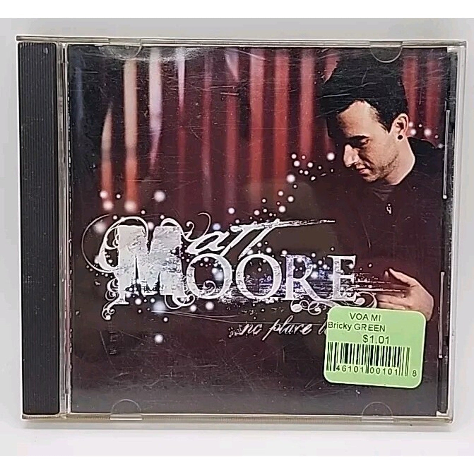 Matt Moore No Place Left To Hide (CD)