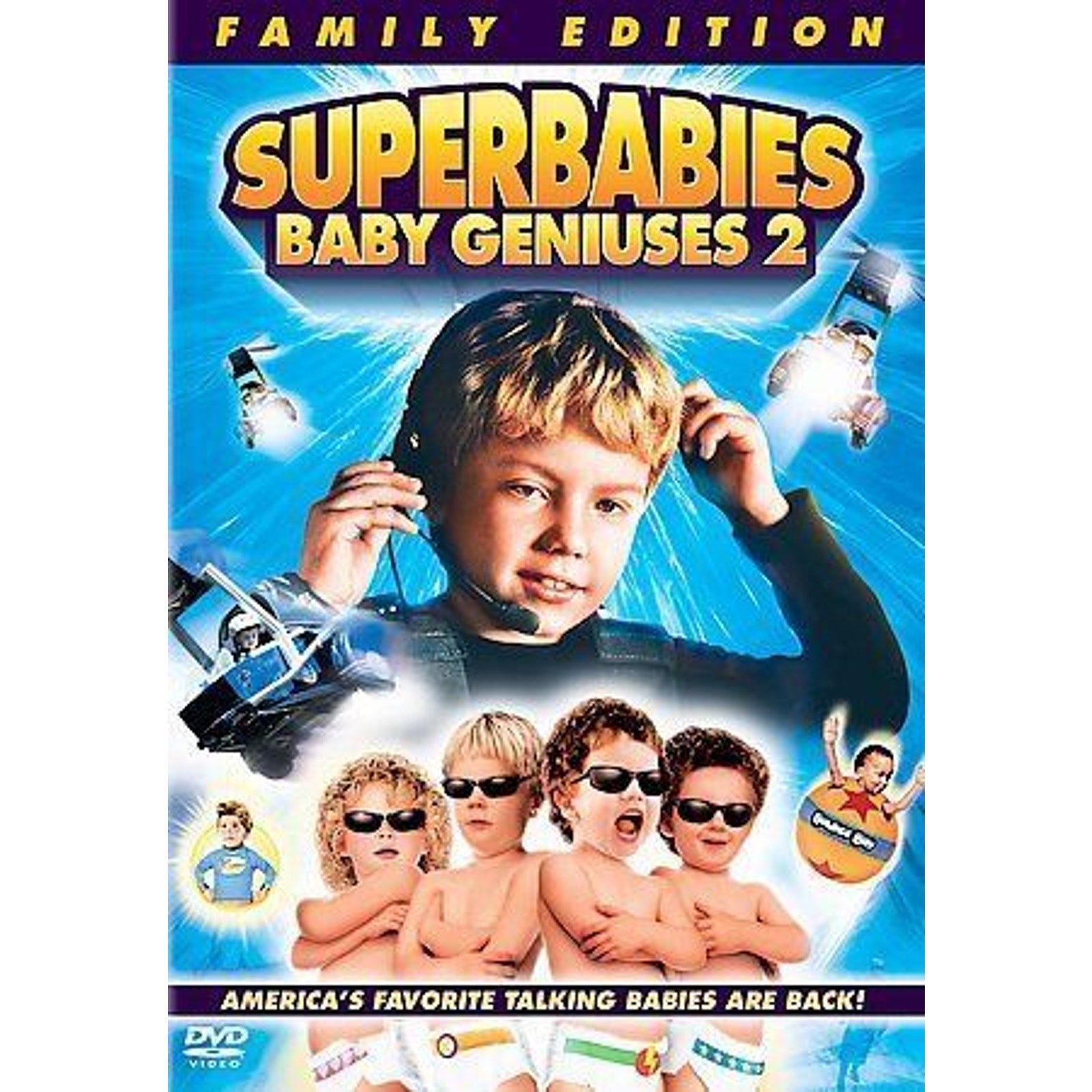 Superbabies: Baby Geniuses 2 (DVD, 2005, Family Edition)