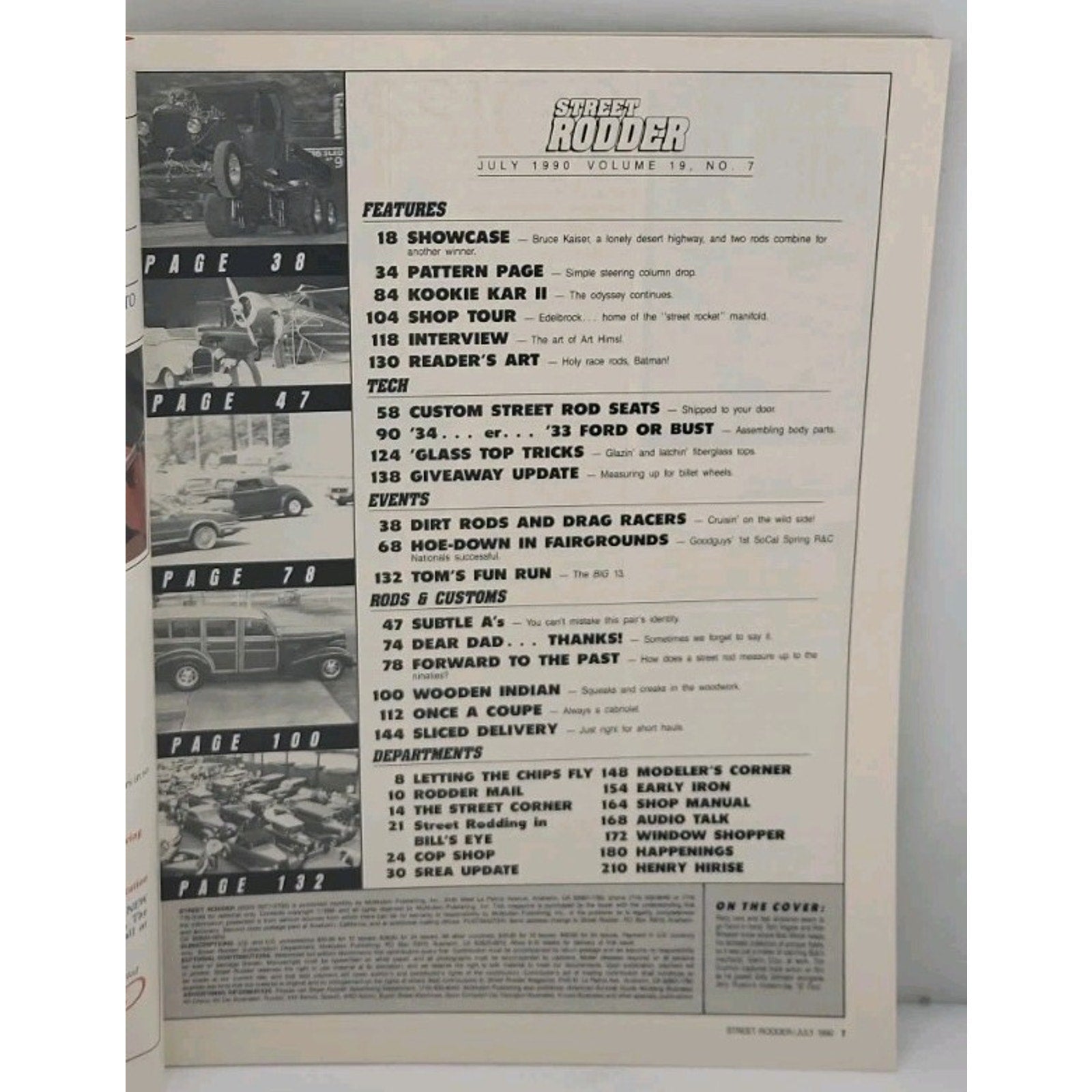 Street Rodder Magazine - July 1990 - Vol. 19 No. 7