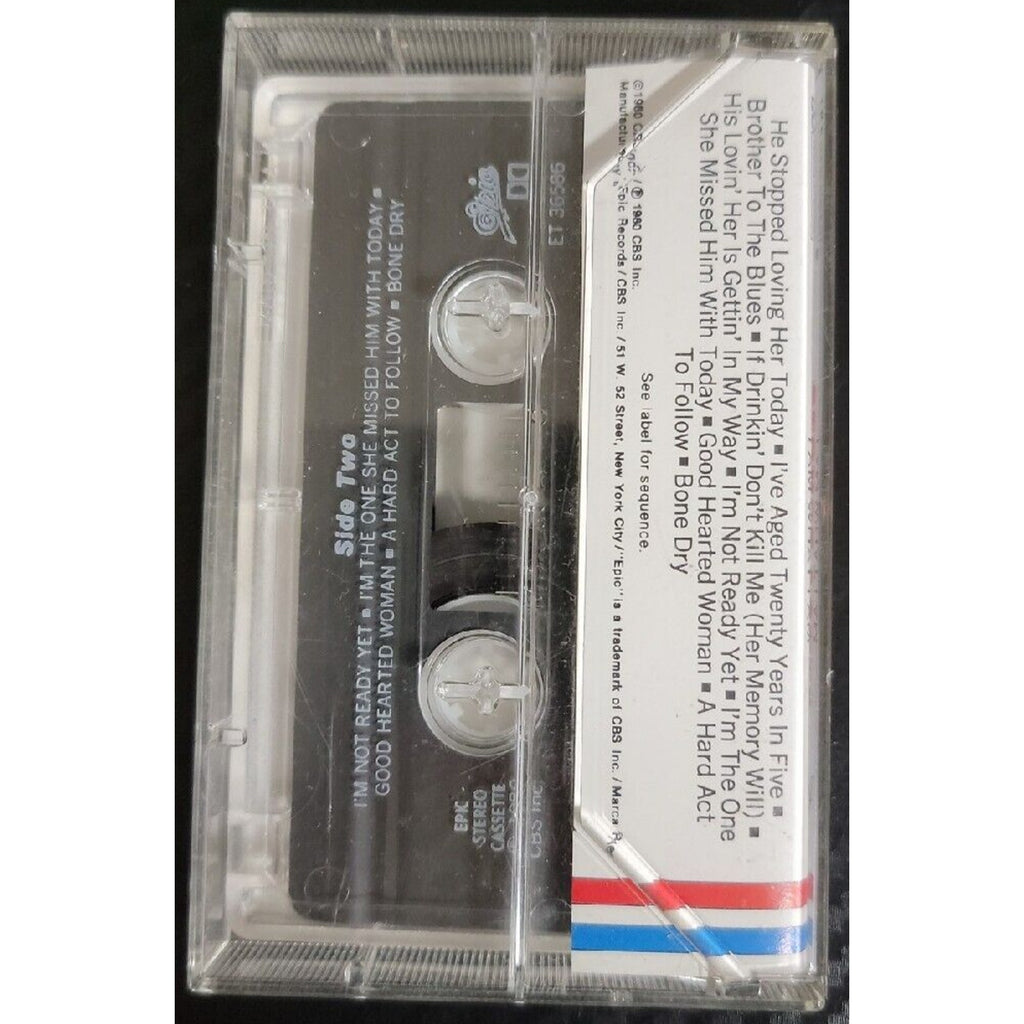 I Am What I Am by George Jones (Cassette, Epic)
