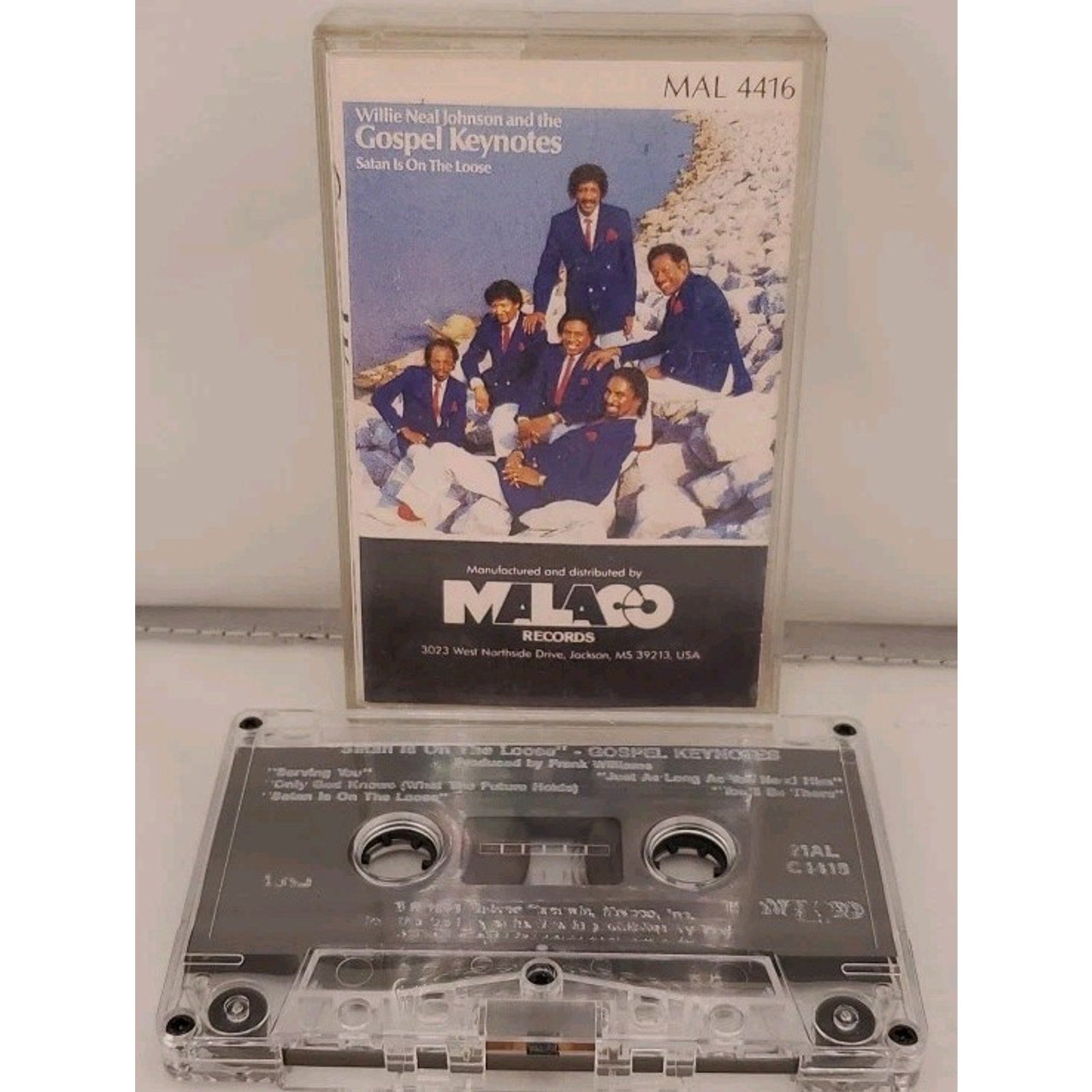 Satan Is on the Loose by Willie Neal Johnson (Cassette, Oct-1990, Malaco)