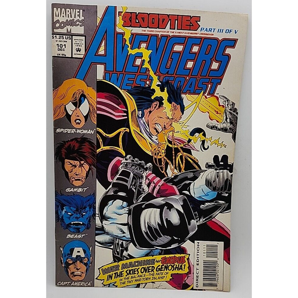 West Coast Avengers #101 Marvel 1993 Bloodties