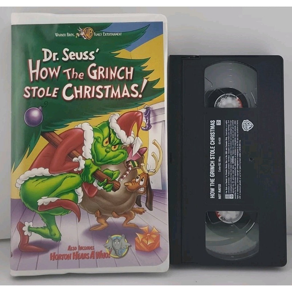 How the Grinch Stole Christmas (VHS, 2000, Clam Shell)