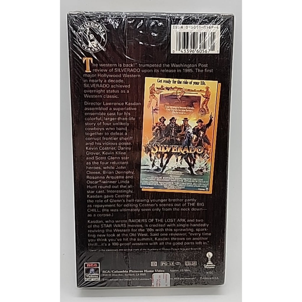 Silverado (VHS) *Brand New*
