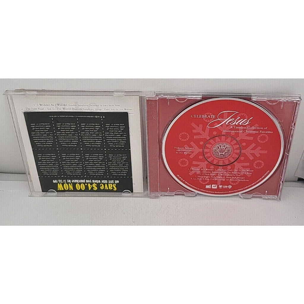 Celebrate Jesus A Timeless Collection Of Instrumental Christmas Favorites CD