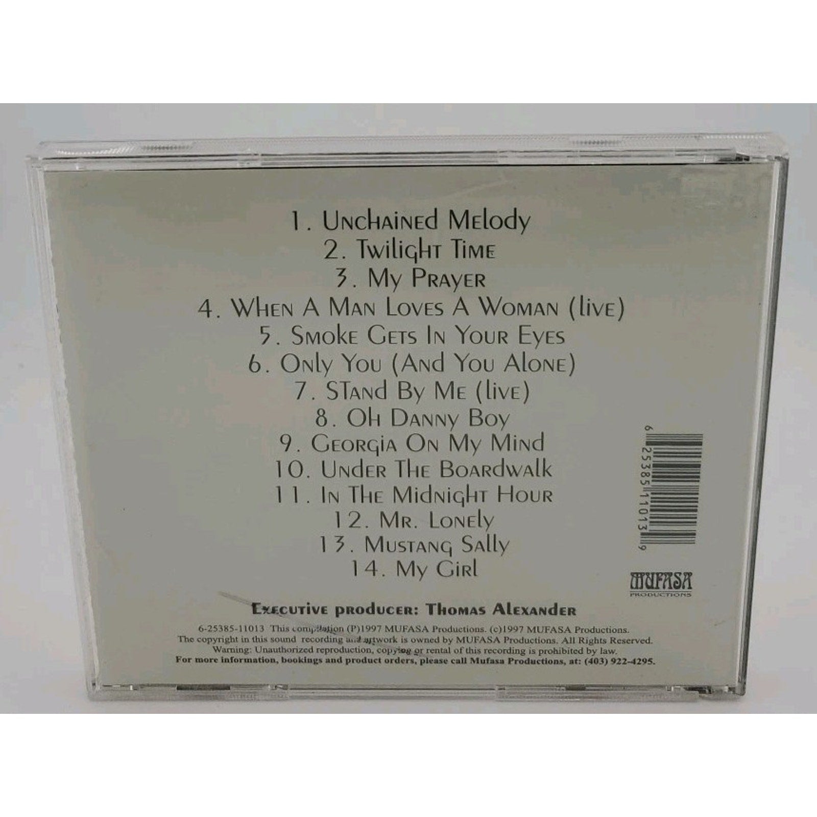 Thomas Alexander The Voice (CD)