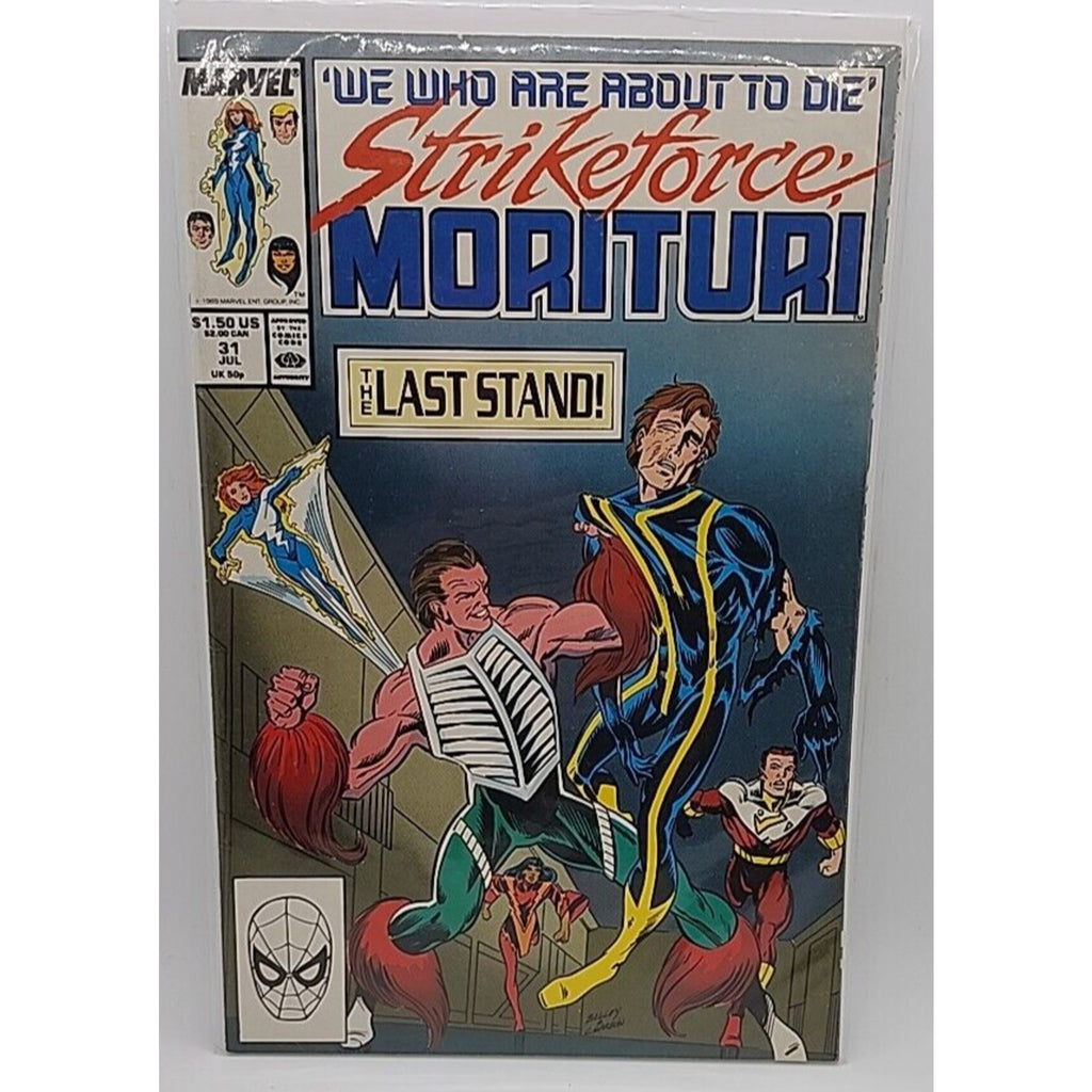 Strikeforce: Morituri #31 1989 Marvel Comics Comic Book