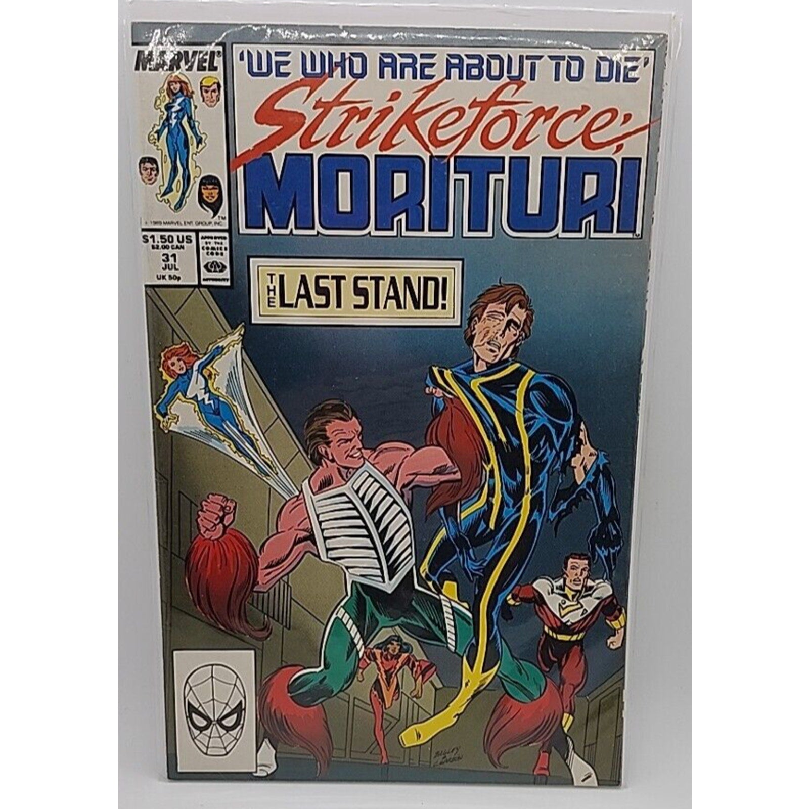 Strikeforce: Morituri #31 1989 Marvel Comics Comic Book
