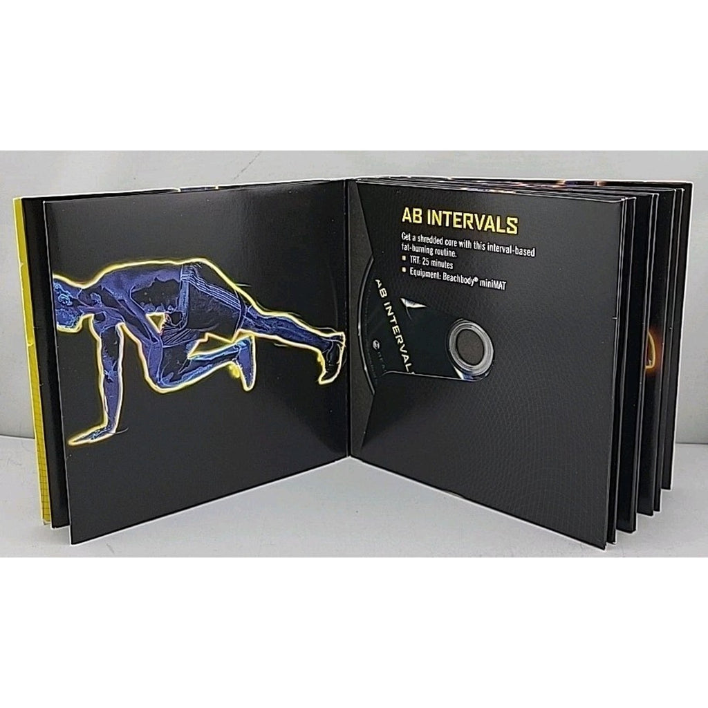 Beachbody Focus T25 Alpha CD Set Workout Nutrition Guide *Missing 1 Disc*