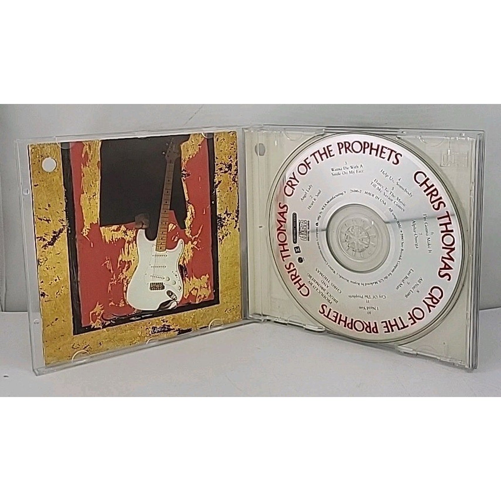 Cry of the Prophets by Chris Thomas (Guitar #1) (CD, Jul-1990, Sire)