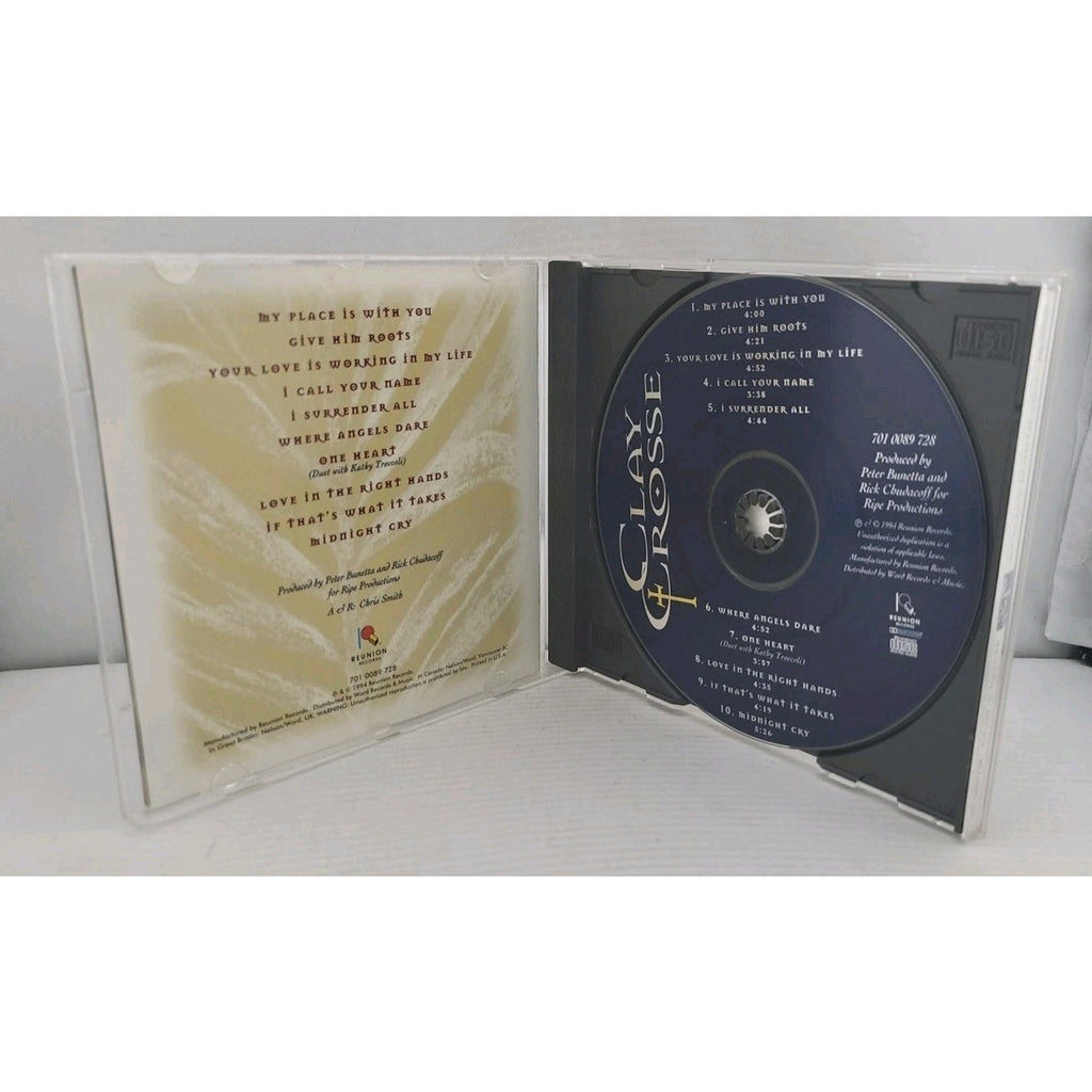 My Place is With You - Music CD - Clay Crosse - - Reunion Records