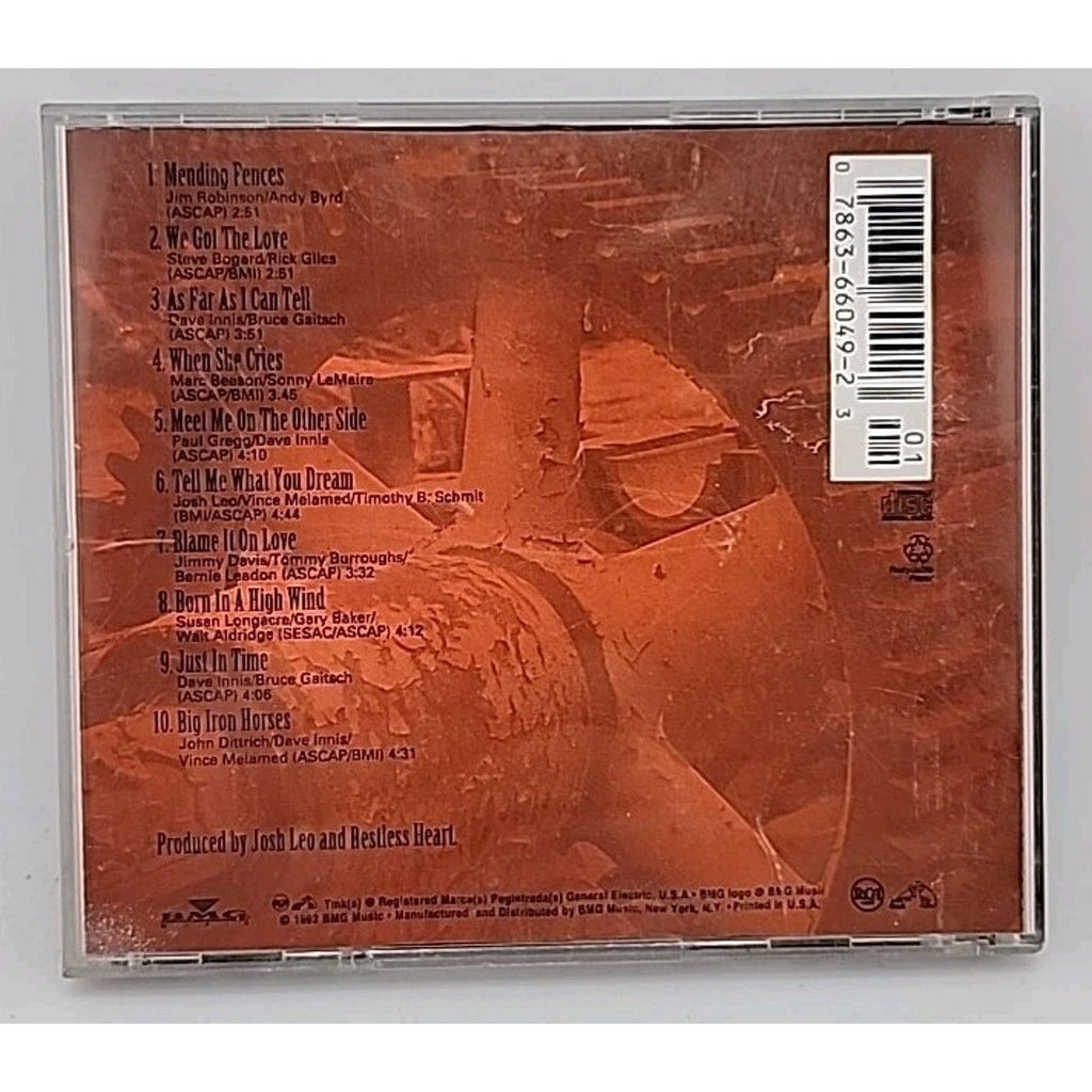 Big Iron Horses by Restless Heart (CD, Oct-1992, RCA)