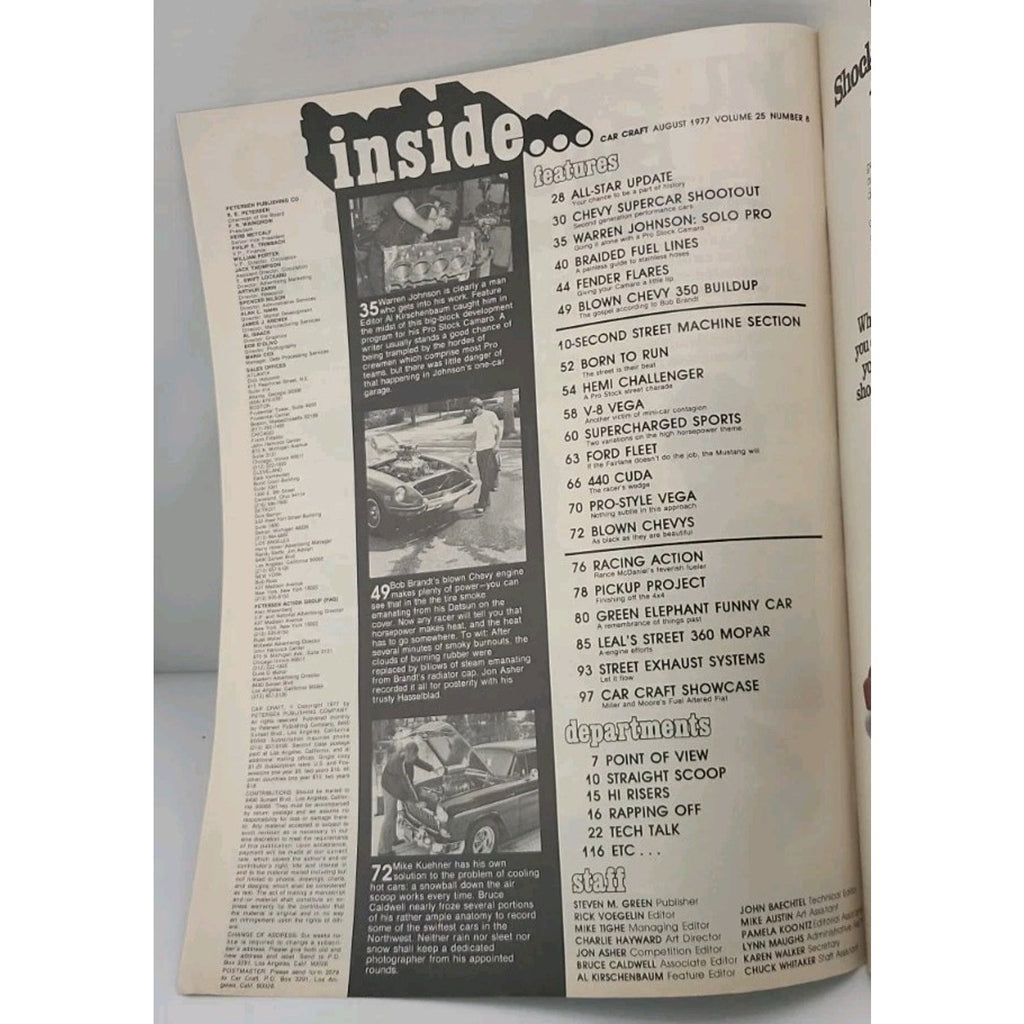 Car Craft Magazine - August 1977 - Volume 25 Number 8