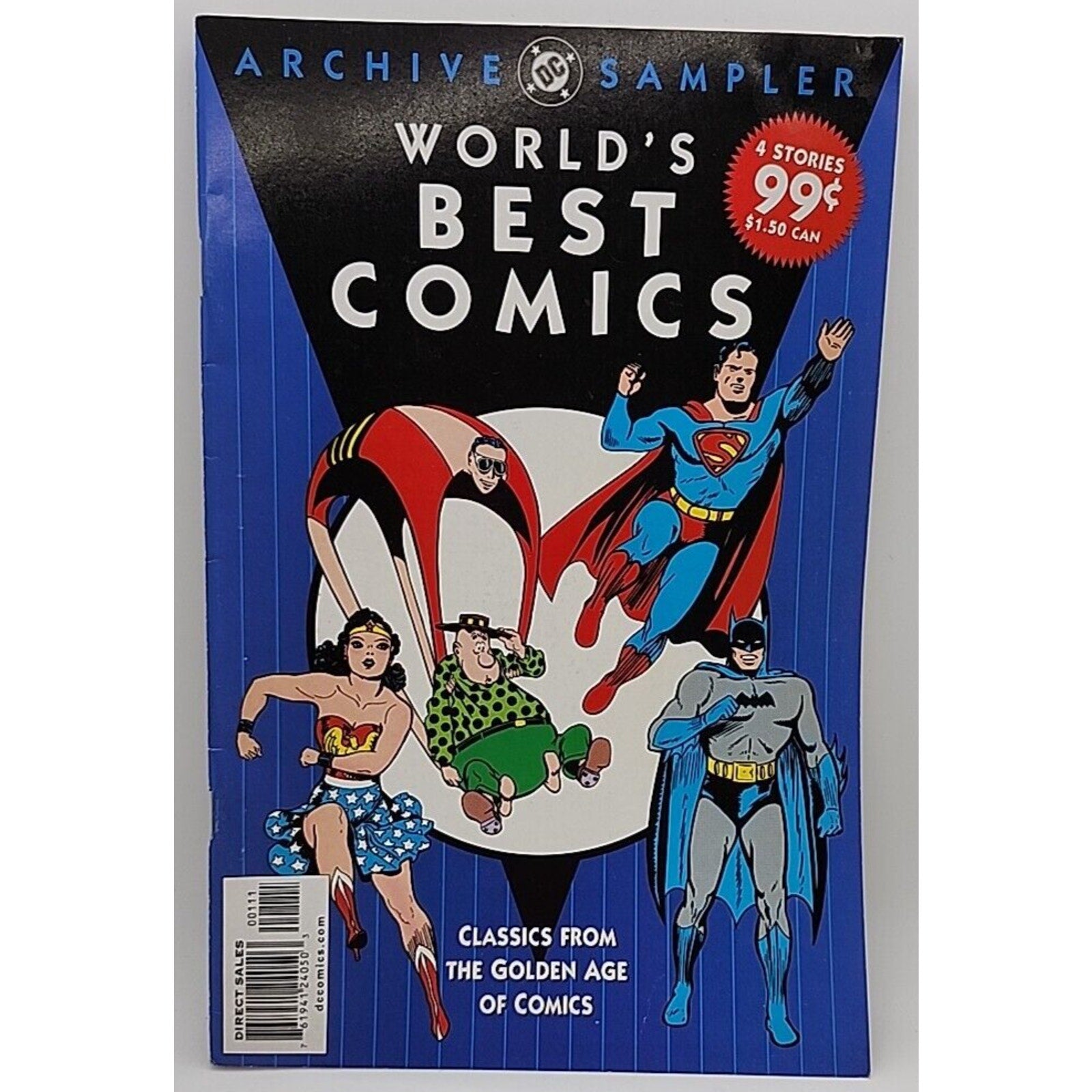 World's Best Comics: Golden Age Sampler #1 DC Comics
