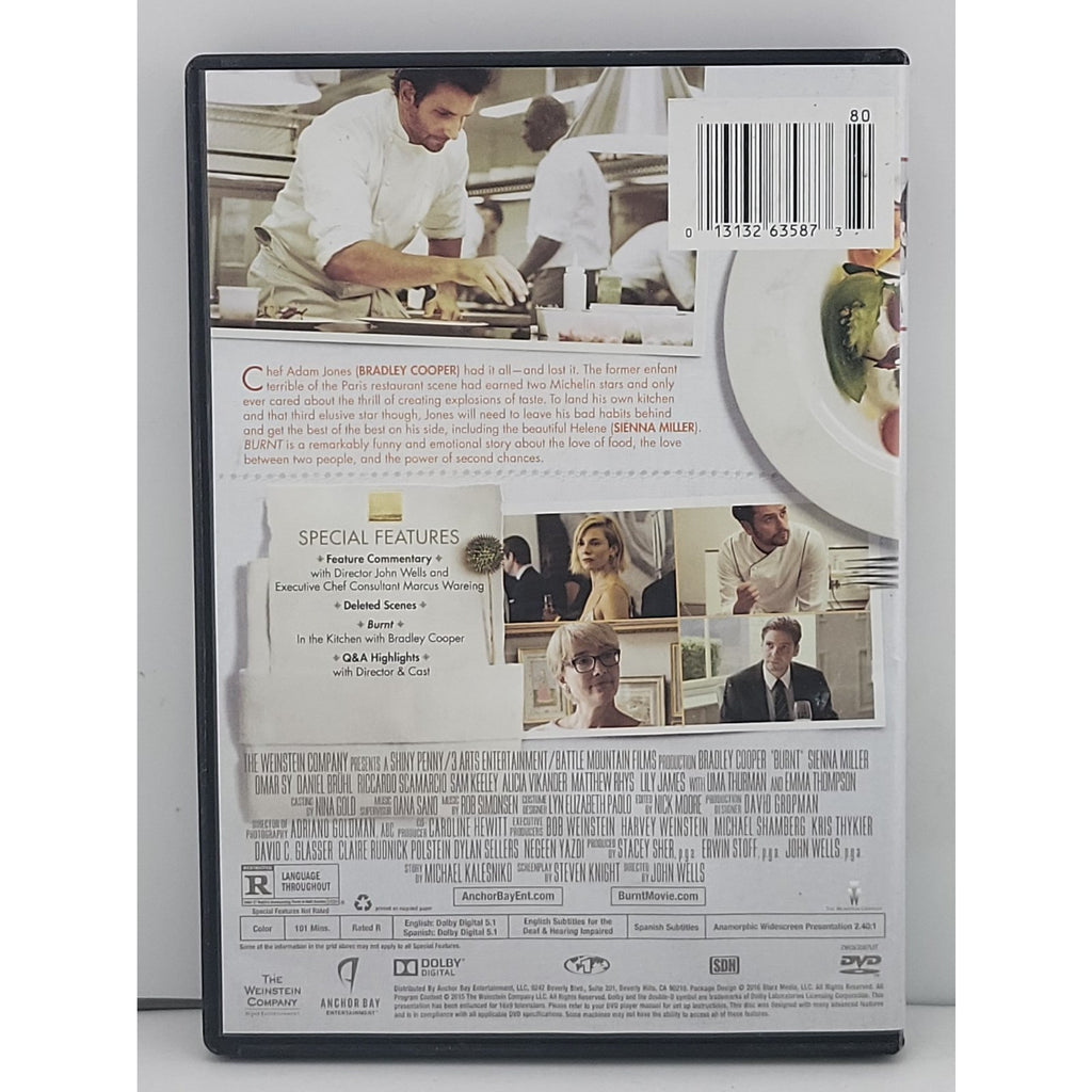 Burnt (DVD, 2015)