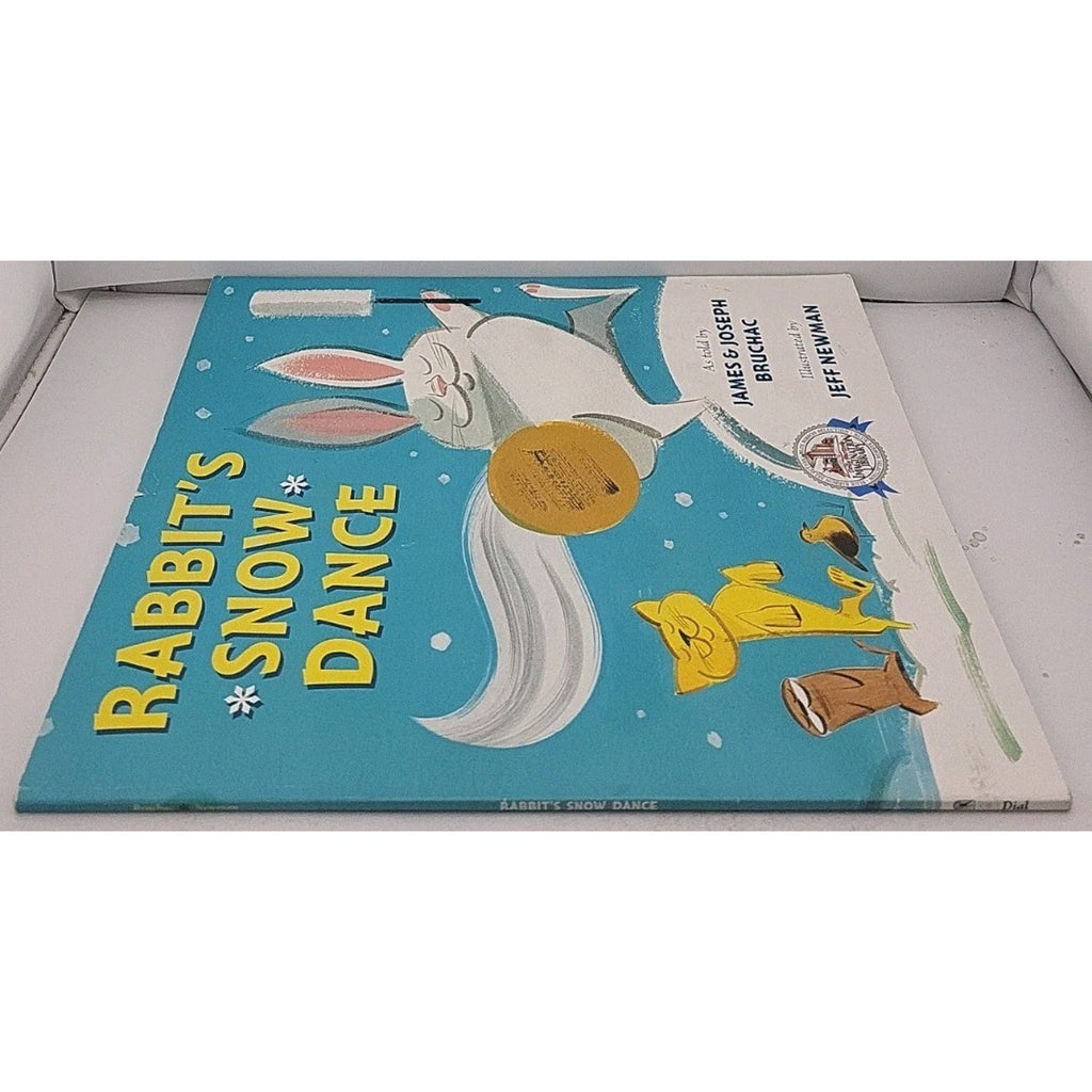 Rabbit's Snow Dance Bruchac 2012 Picture Book Native American Folklore Dial