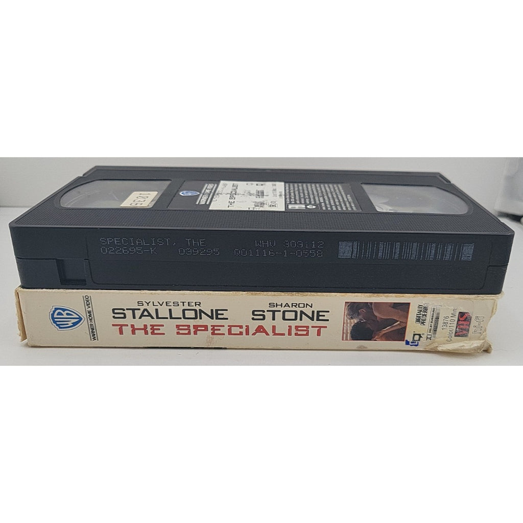 The Specialist (VHS 1995) Sylvester Stallone Sharon Stone