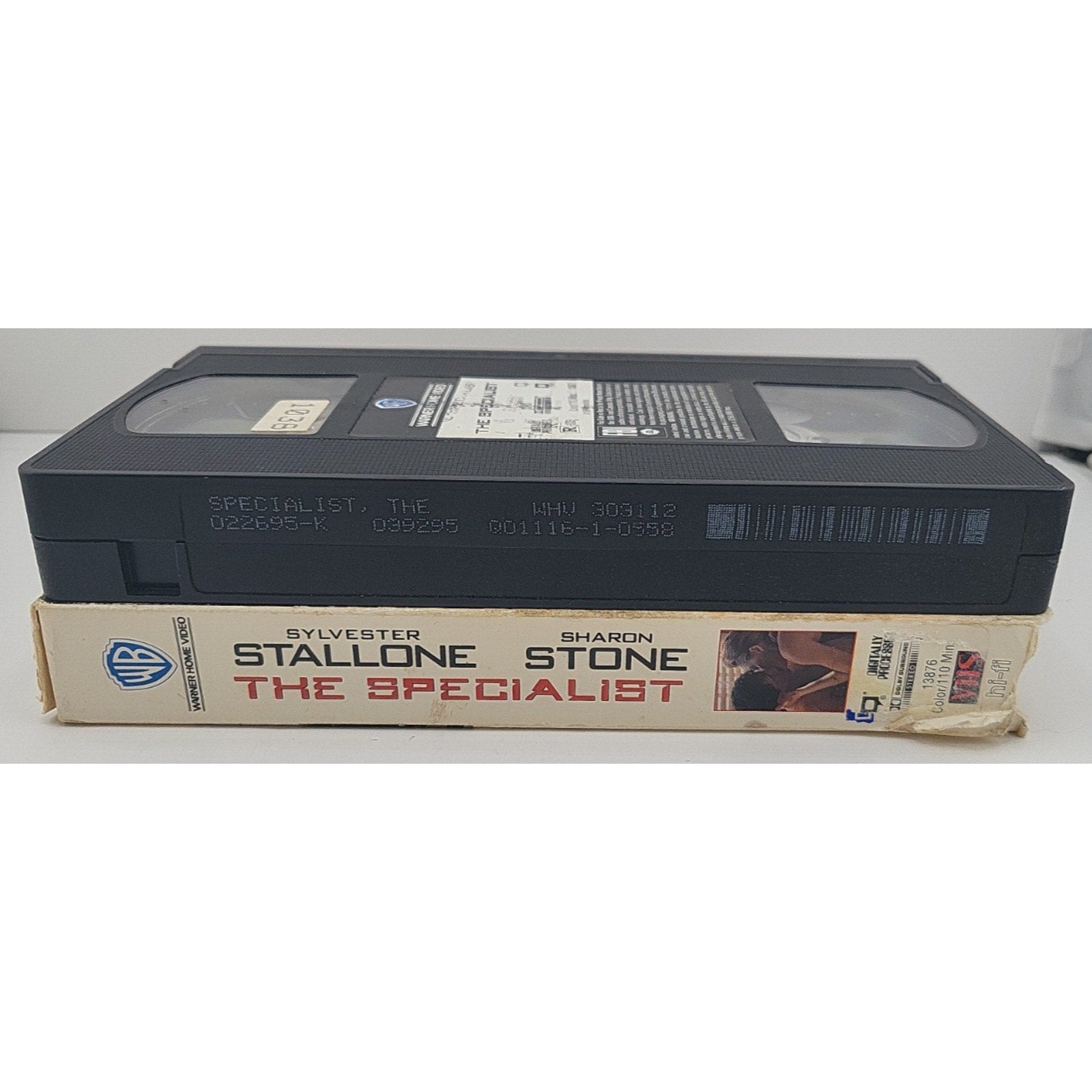 The Specialist (VHS 1995) Sylvester Stallone Sharon Stone