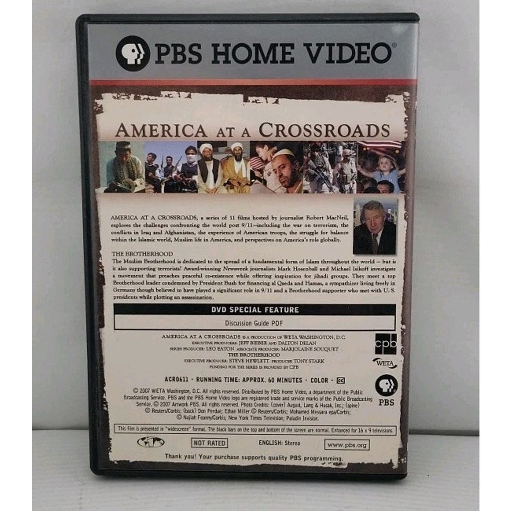 America At A Crossroads - The Brotherhood DVD