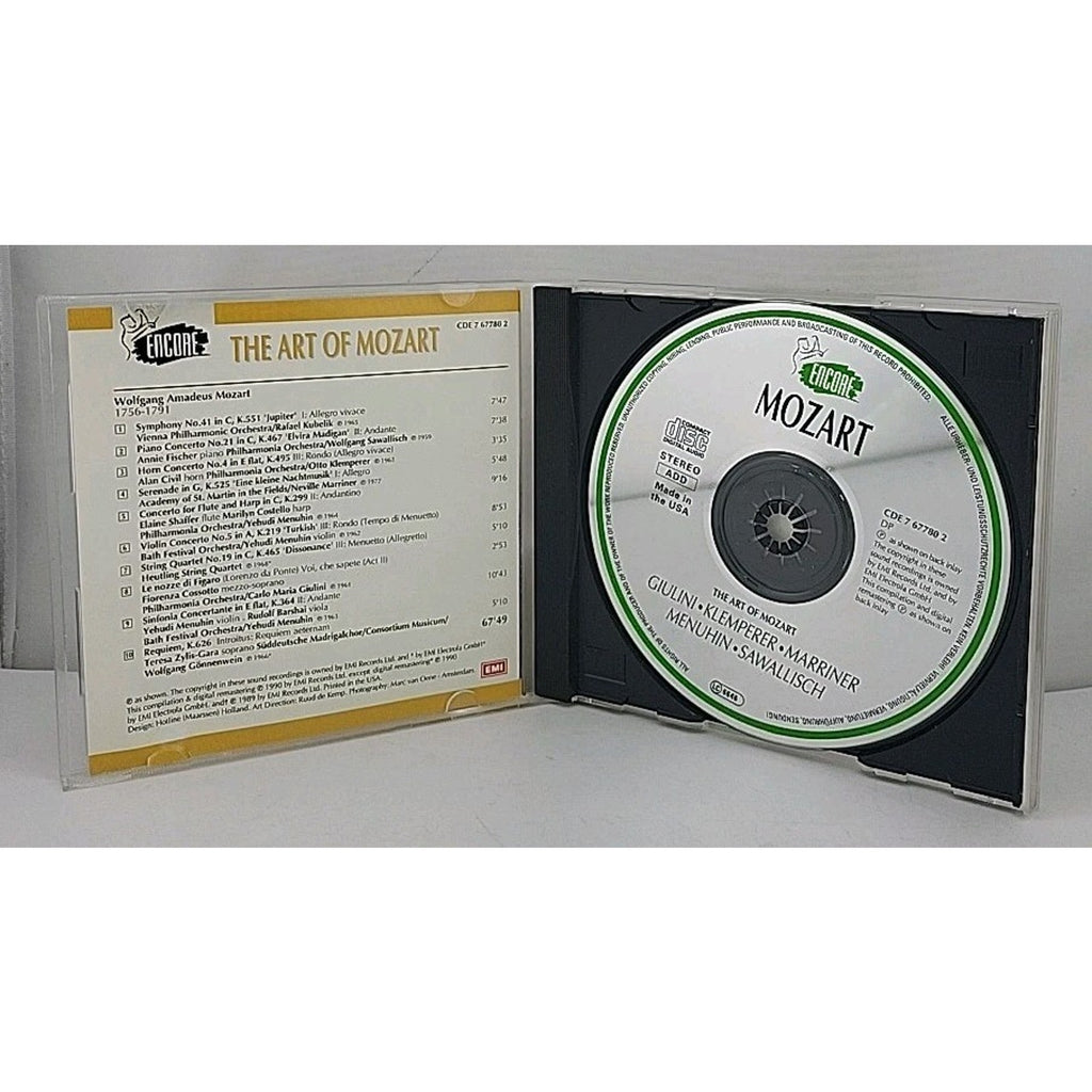 The Art of Mozart - Audio CD by Various Artists