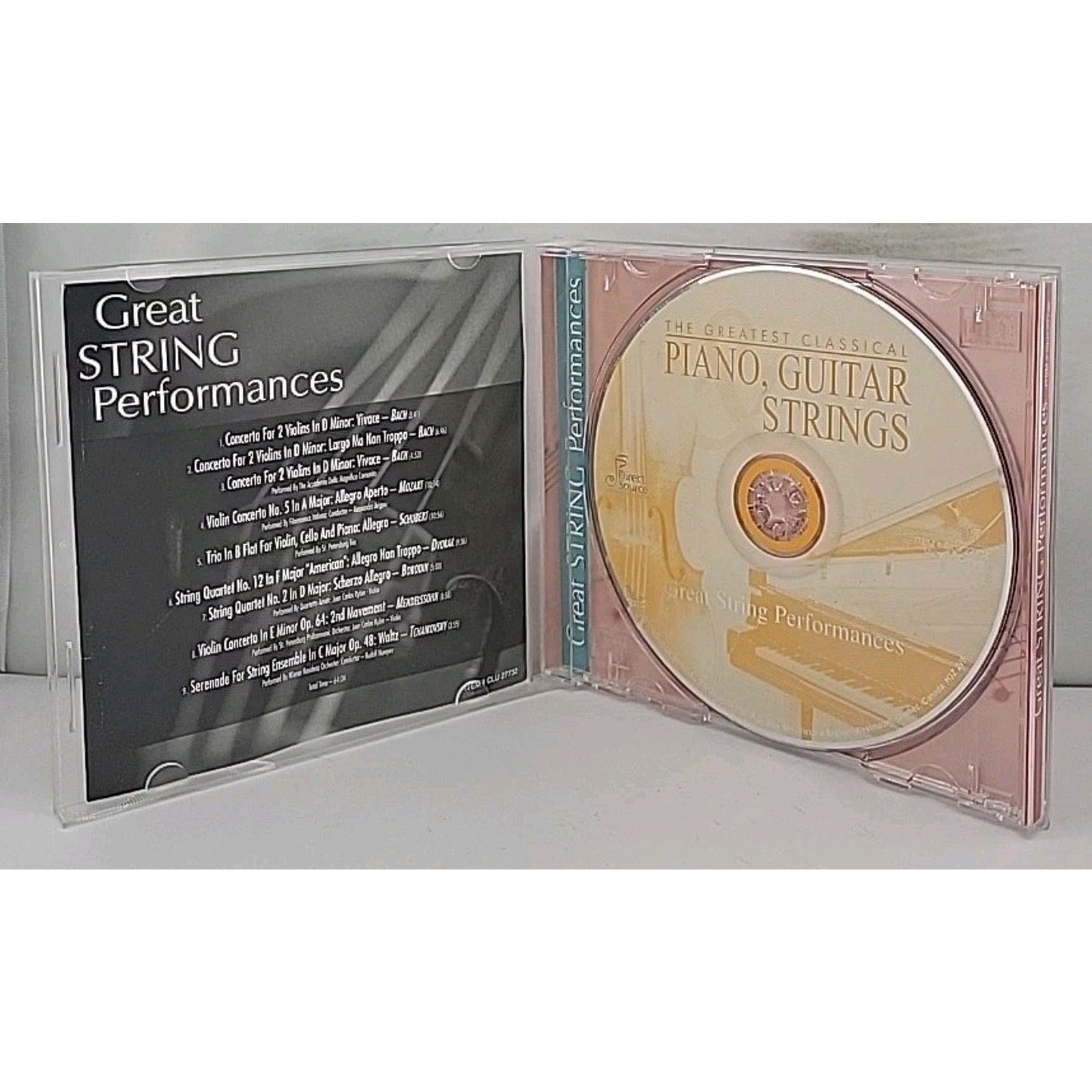 Great String Performances Classical Music CD