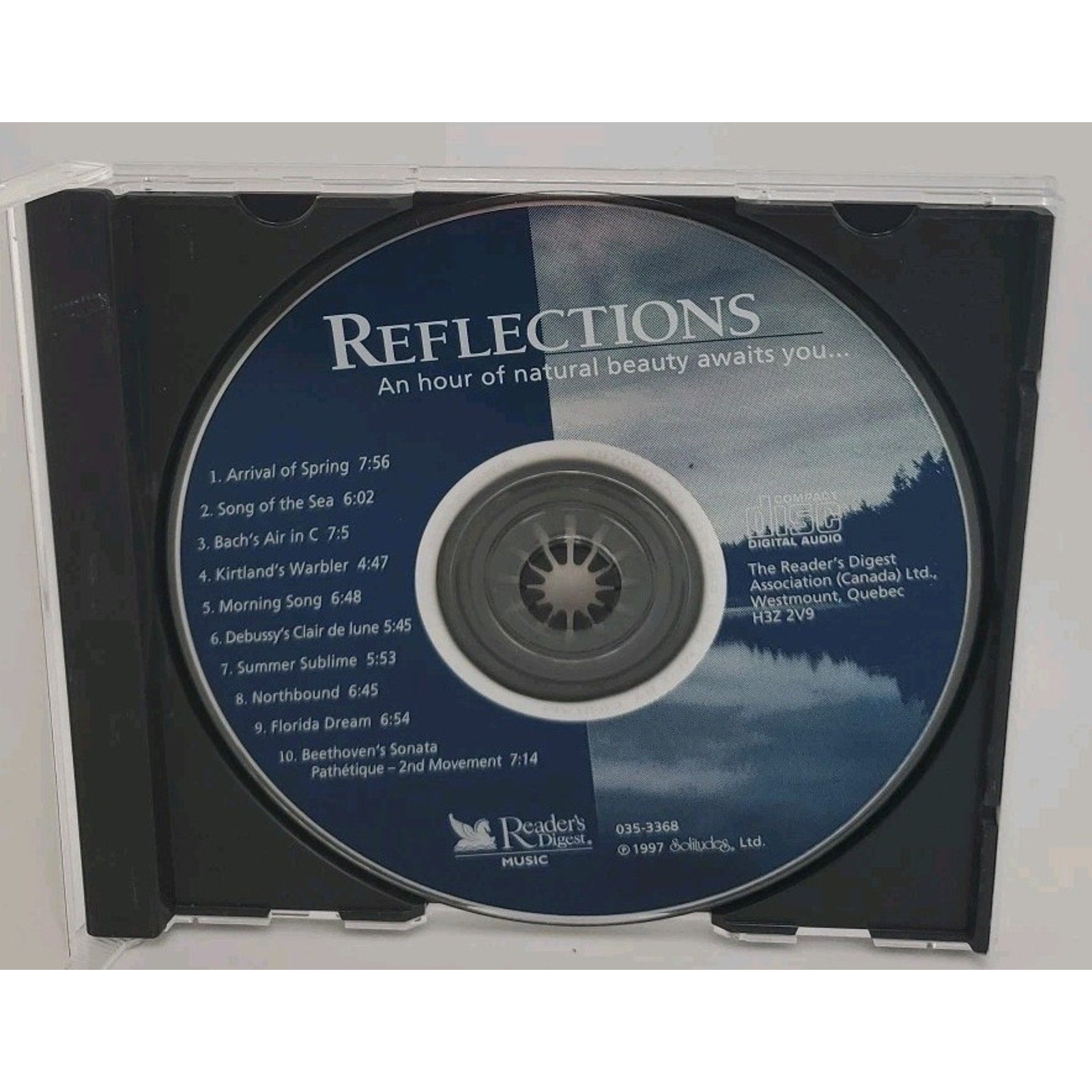 Reflections An Hour Of Natural Beauty Awaits You CD