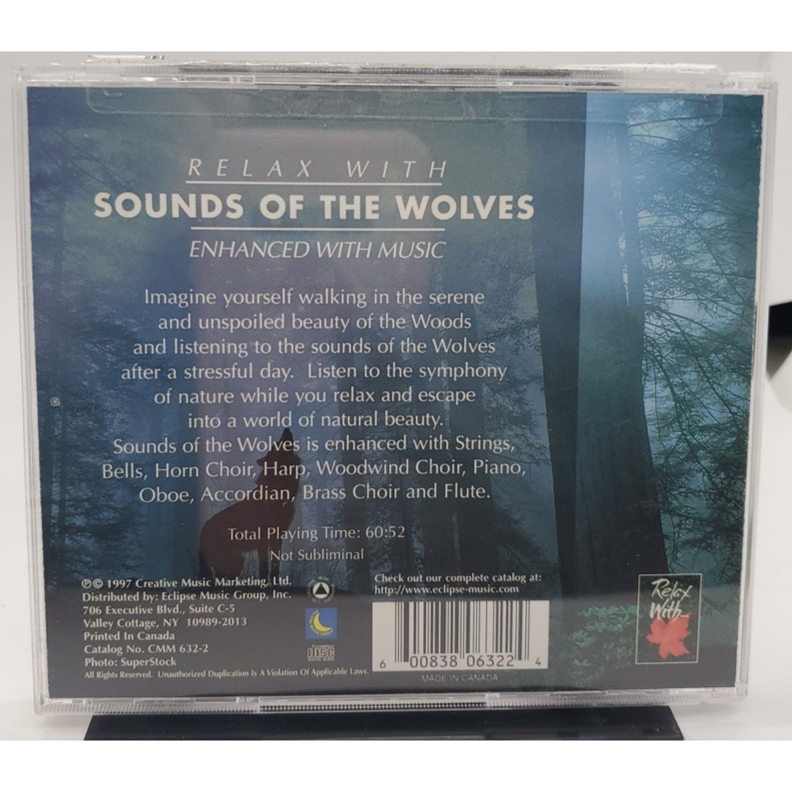 Sounds of the Wolves by Environmental (CD, Jun-1999, Creative Music Mktg.)