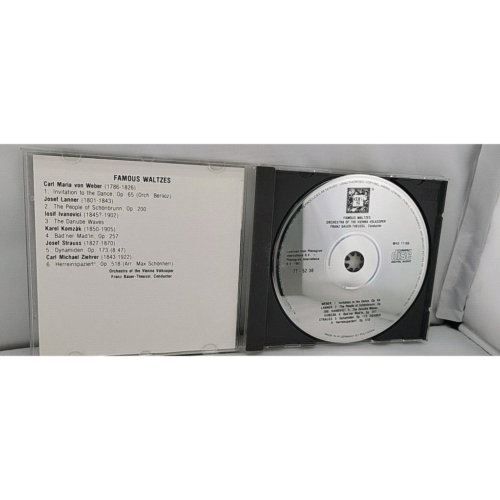Famous Waltzes (Invitation To The Dance) CD