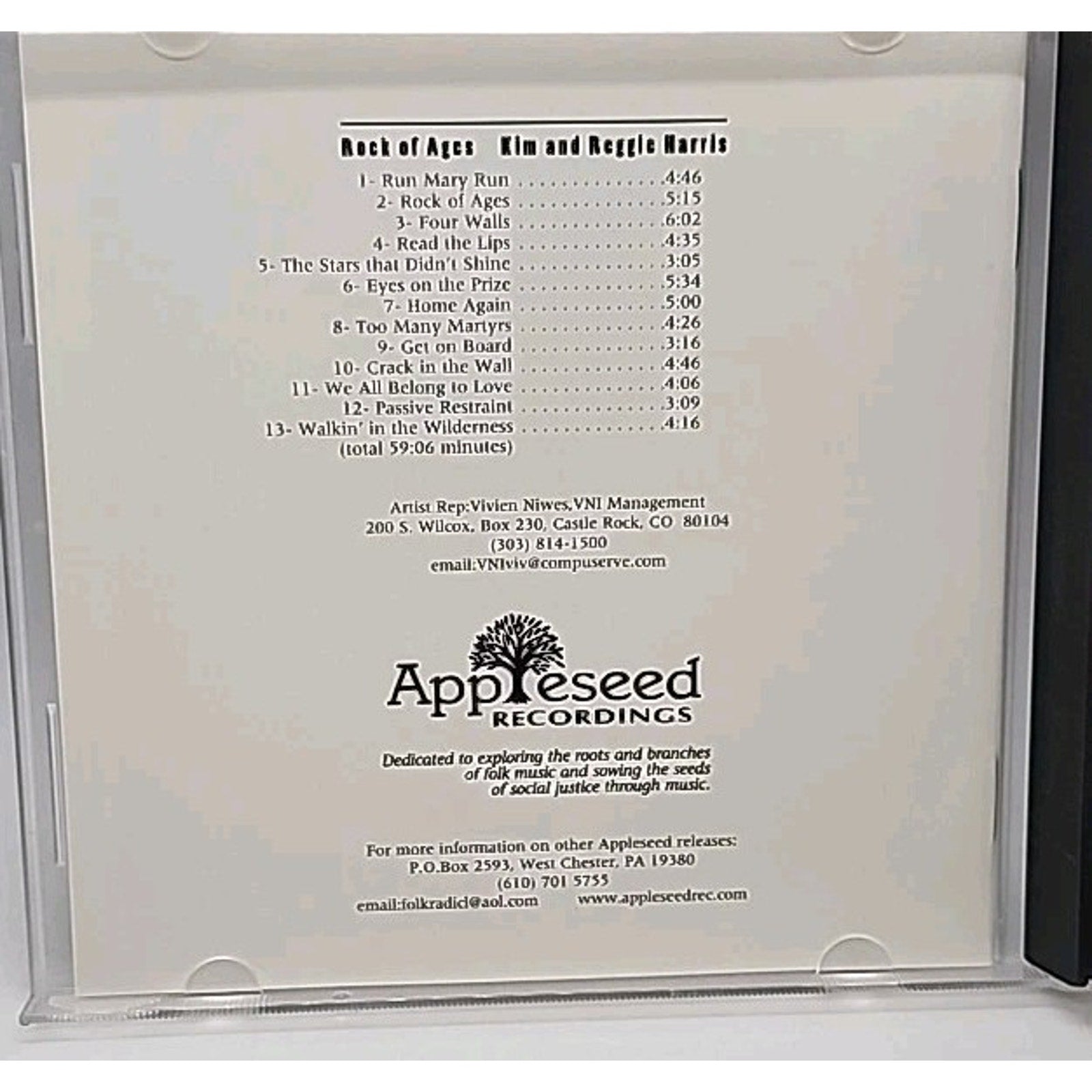 Rock of Ages by Kim & Reggie Harris (CD, 2000)