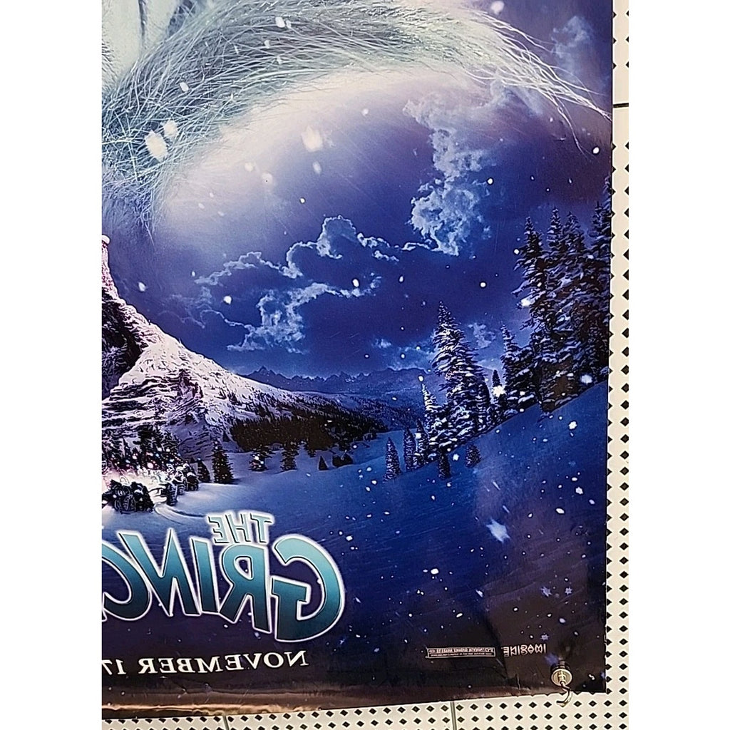 The Grinch - Original DS Movie Poster D/S 27x40 - 2000 Christmas Jim Carrey
