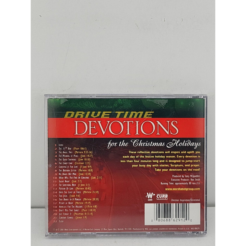 Drive Time Devotions: For the Christmas Holidays by Drive Time Devotions (CD,...
