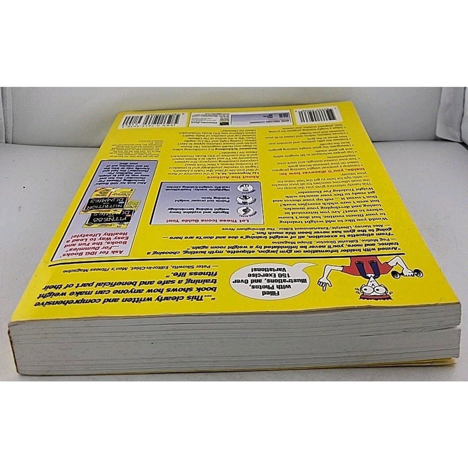 Weight Training for Dummies by Liz Neporent and Suzanne Schlosberg (1997, Trade