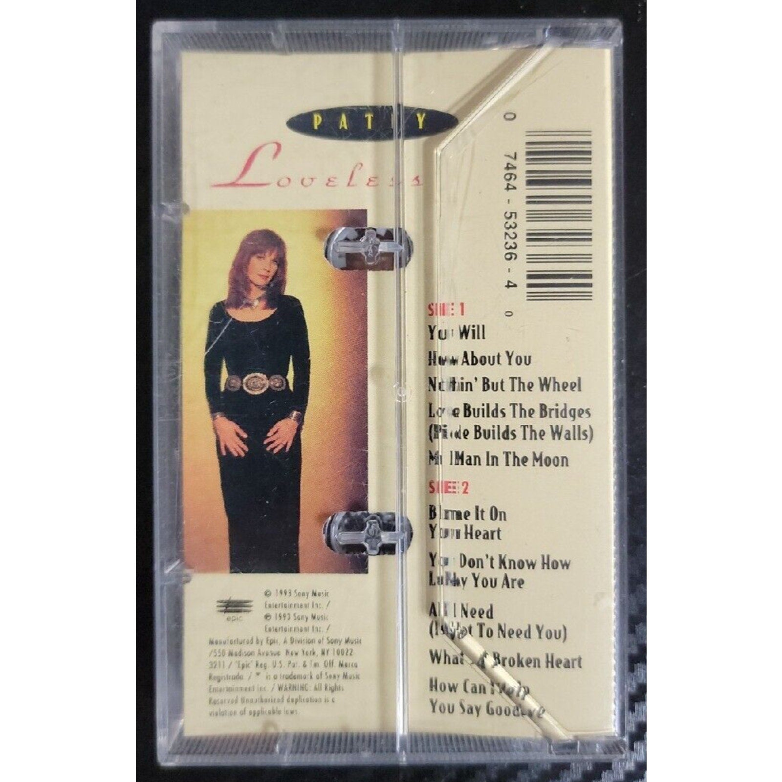 Only What I Feel by Patty Loveless (Cassette, Apr-1993, Epic)