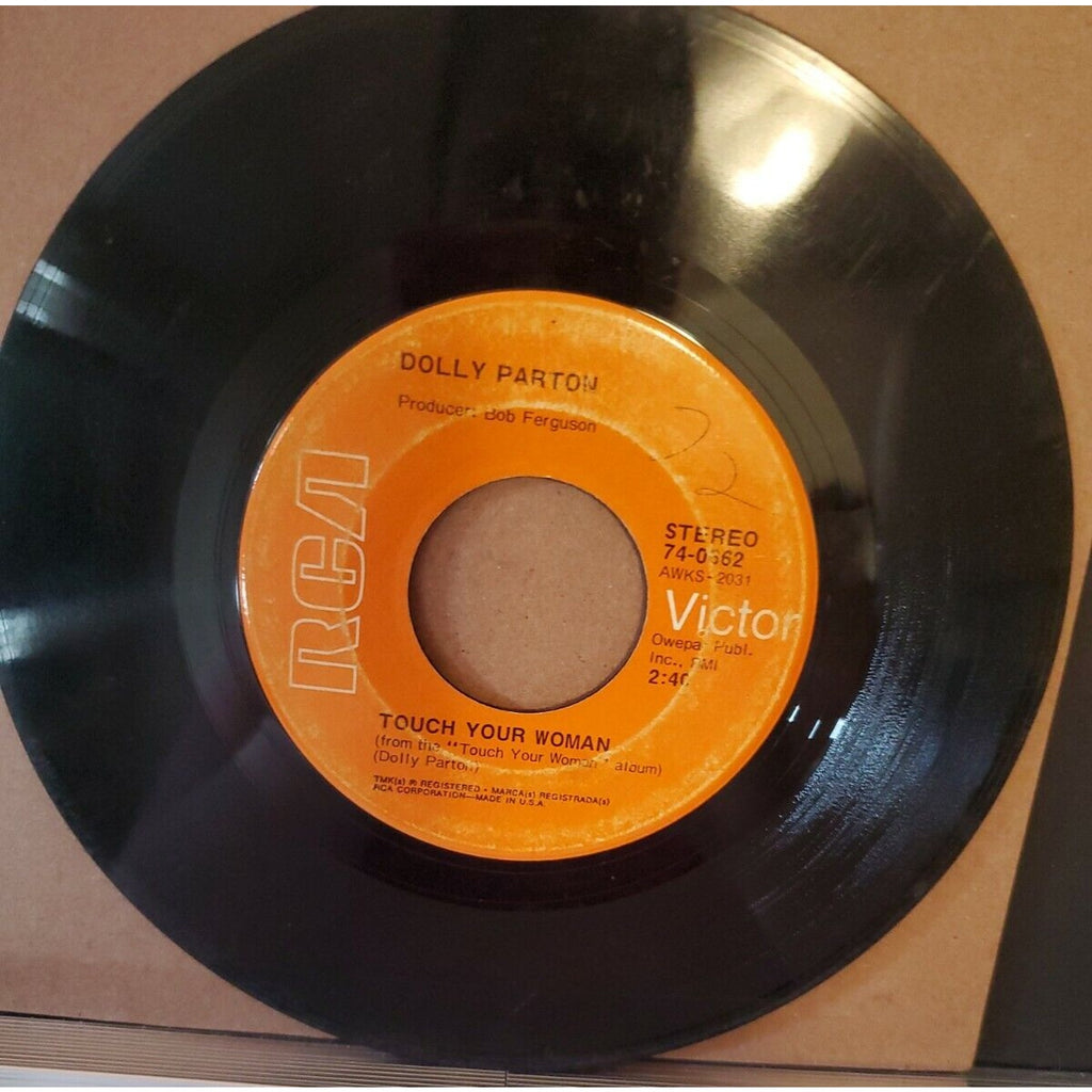 Dolly Parton Sacred Memories Love Is Like A Butterfly 45 rpm Record Vinyl 7"