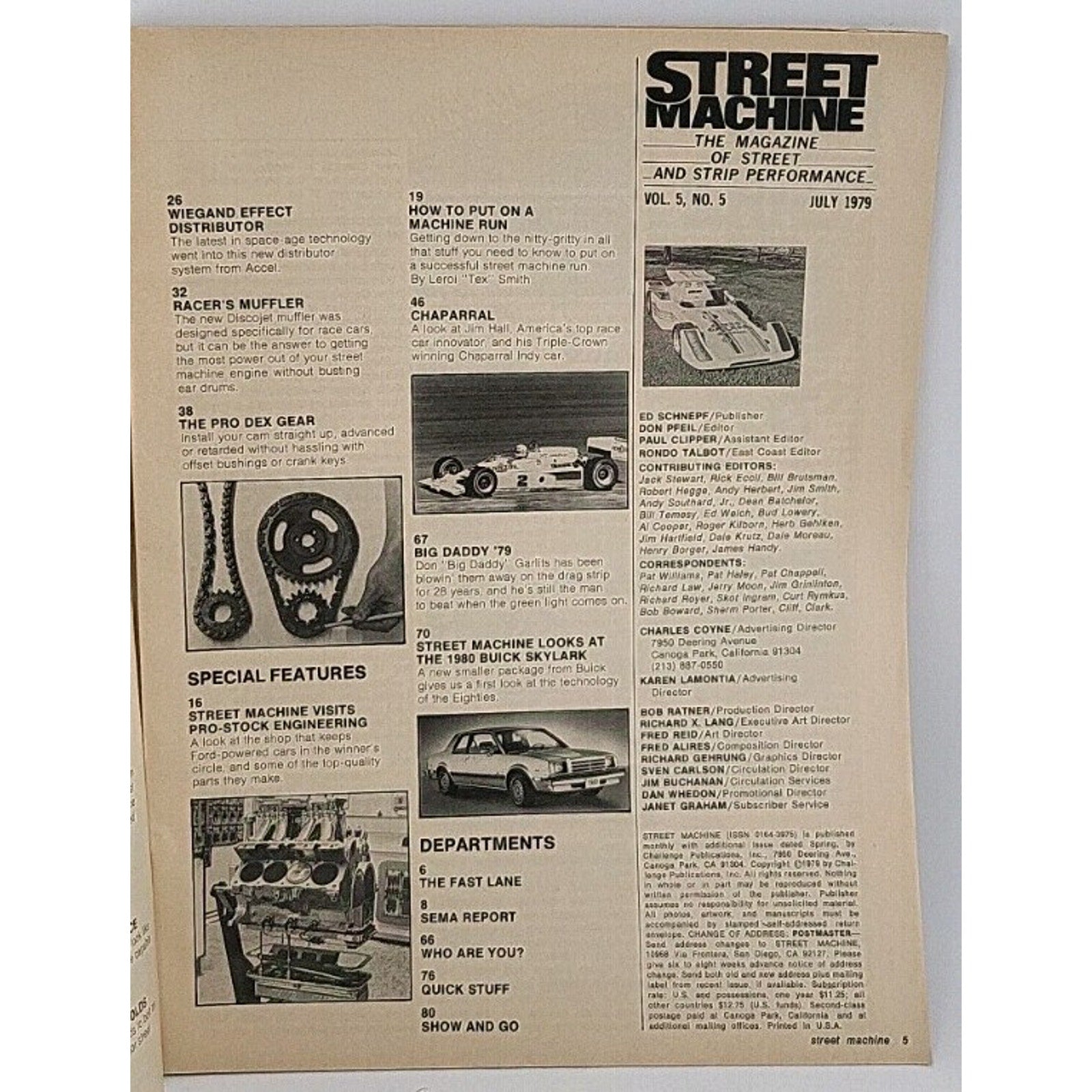 Street Machine Magazine - July 1979 - Vol. 5 No. 5