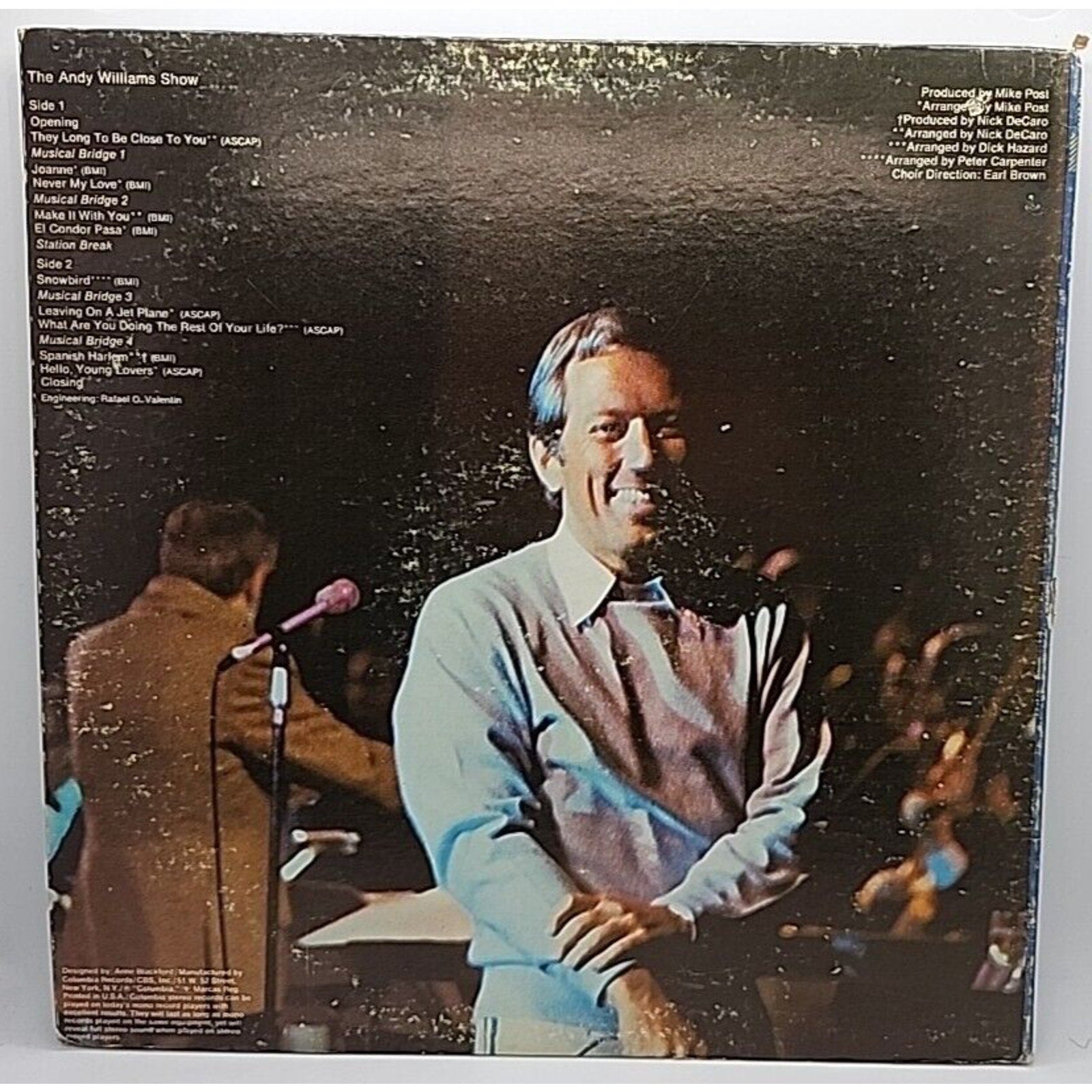 The Andy Williams Show KC30105 (Record)