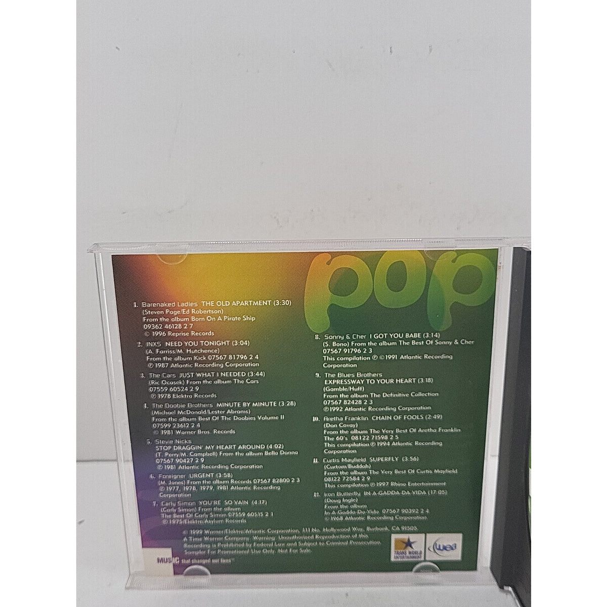 Pop Music That Changed Our Lives (CD 1999)