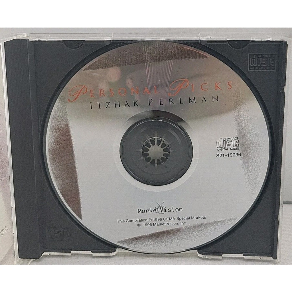 Itzhak Pearlman: Personal Picks Music CD