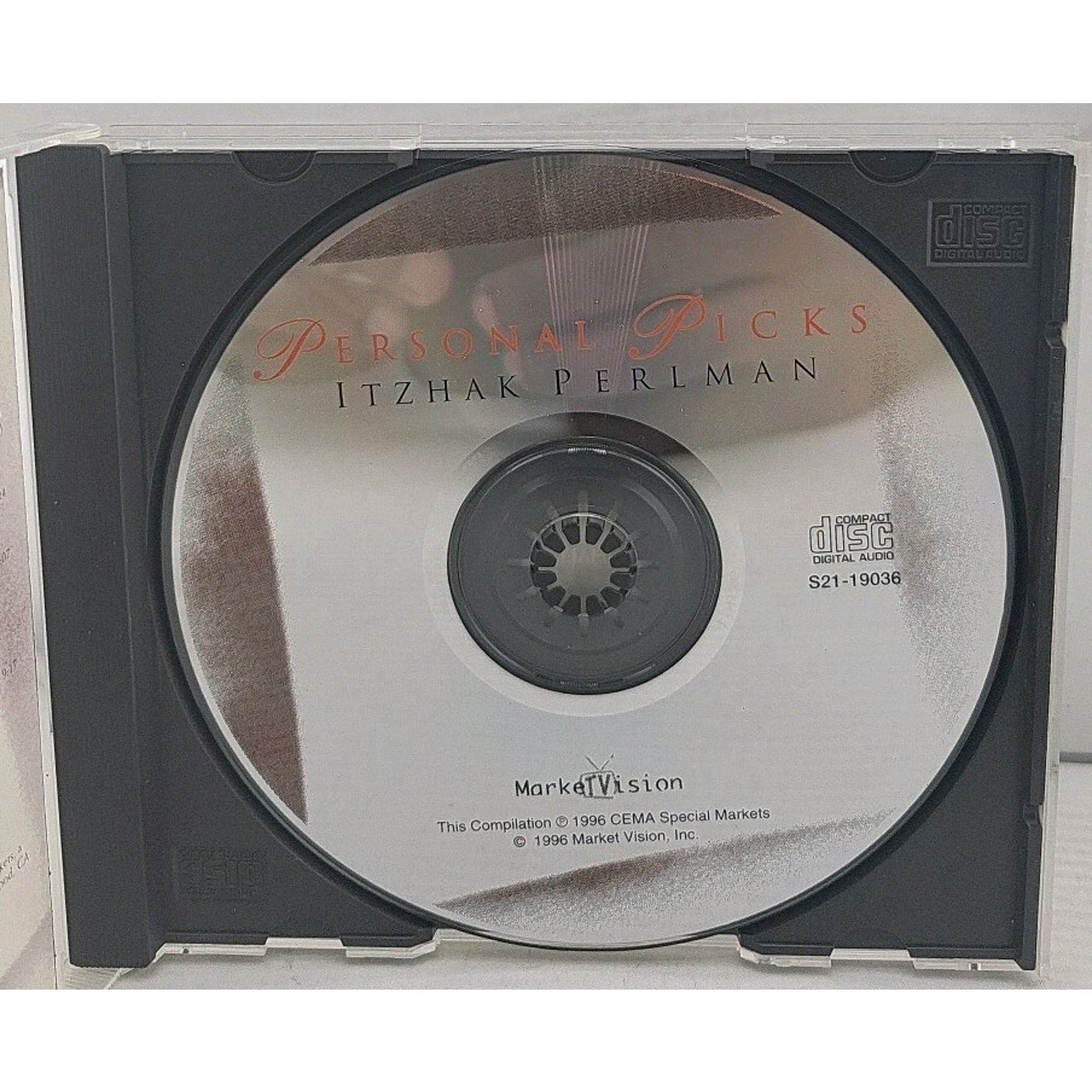 Itzhak Pearlman: Personal Picks Music CD