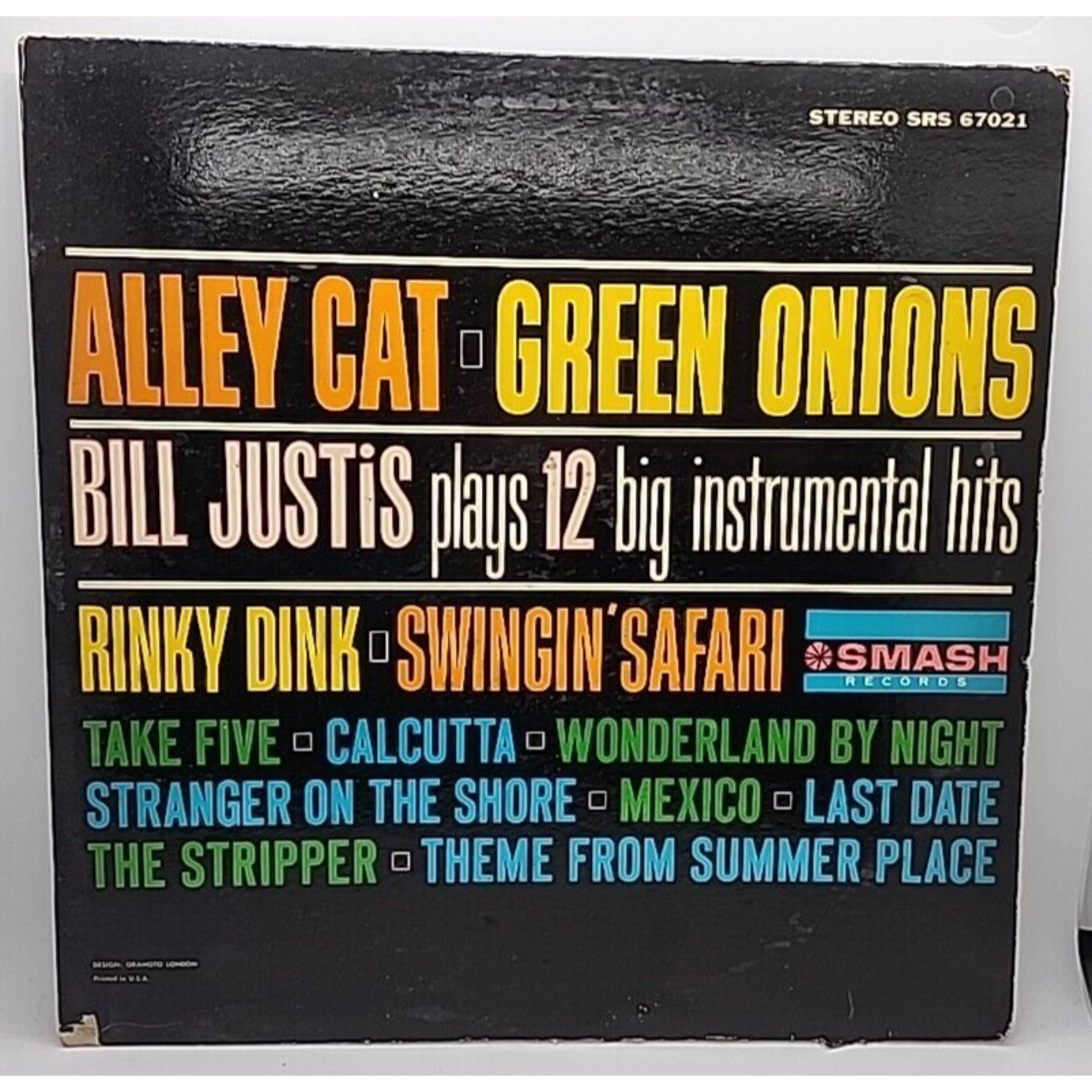 Alley Cat Green Onions Bill Justis Smash Records